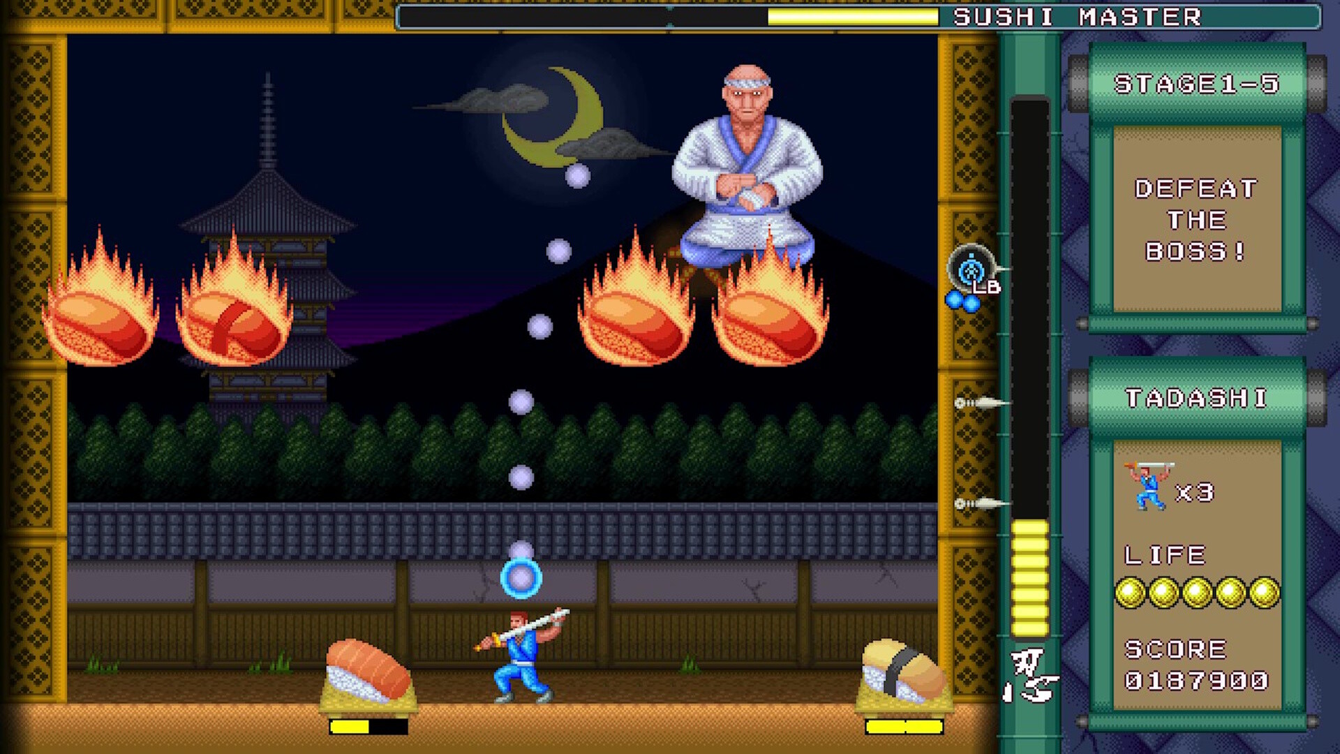 Super Shadow Break : Showdown! NINJA VS The Three KAIJUs screenshot 4