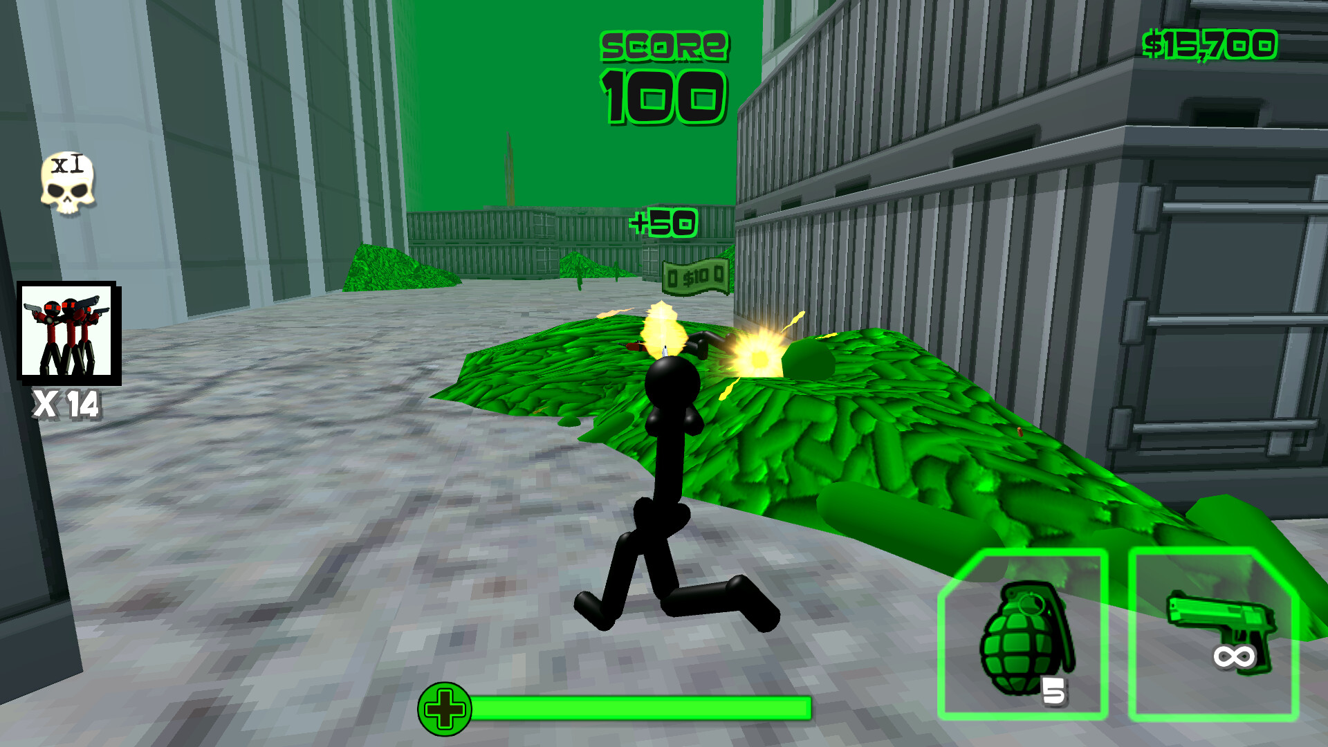 Stickman Zombie Shooting 3D screenshot 3
