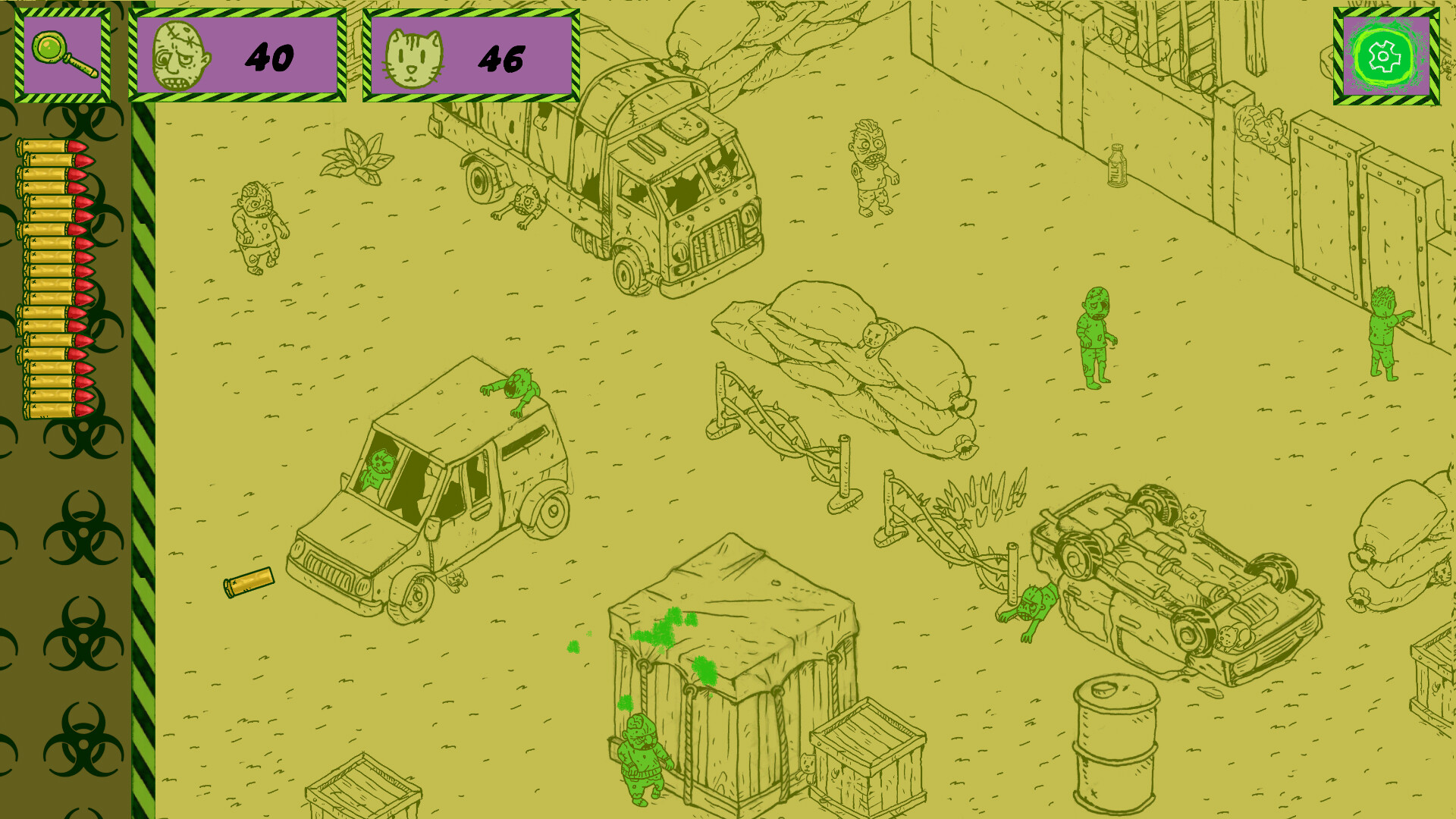 Cats vs Zombies II screenshot 2