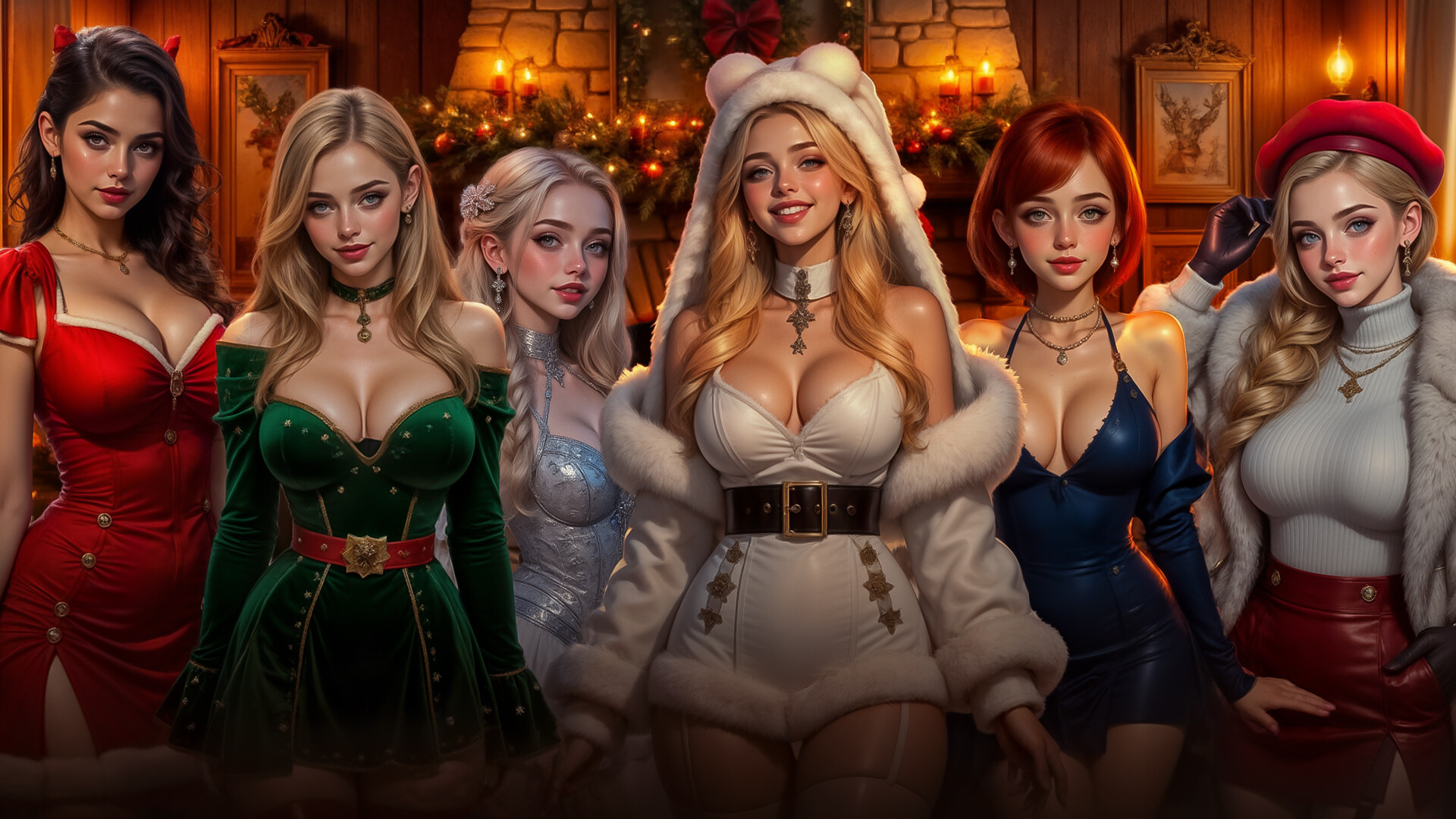 Sexy Santa Girls screenshot 1