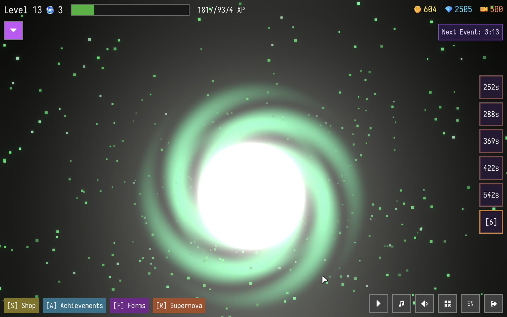 Supernova Idle screenshot 4