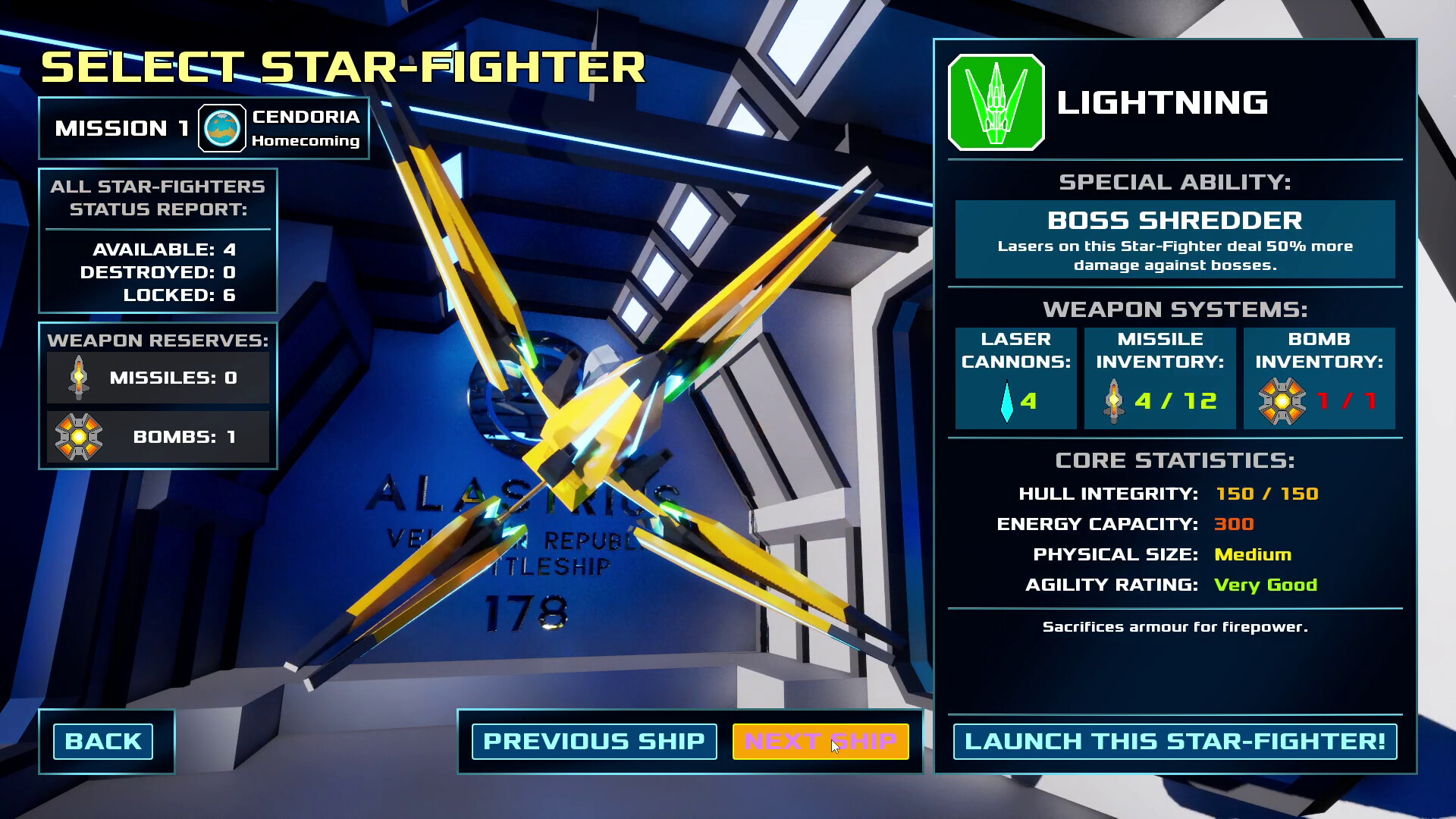 Alastrius: Star-Fighter screenshot 3