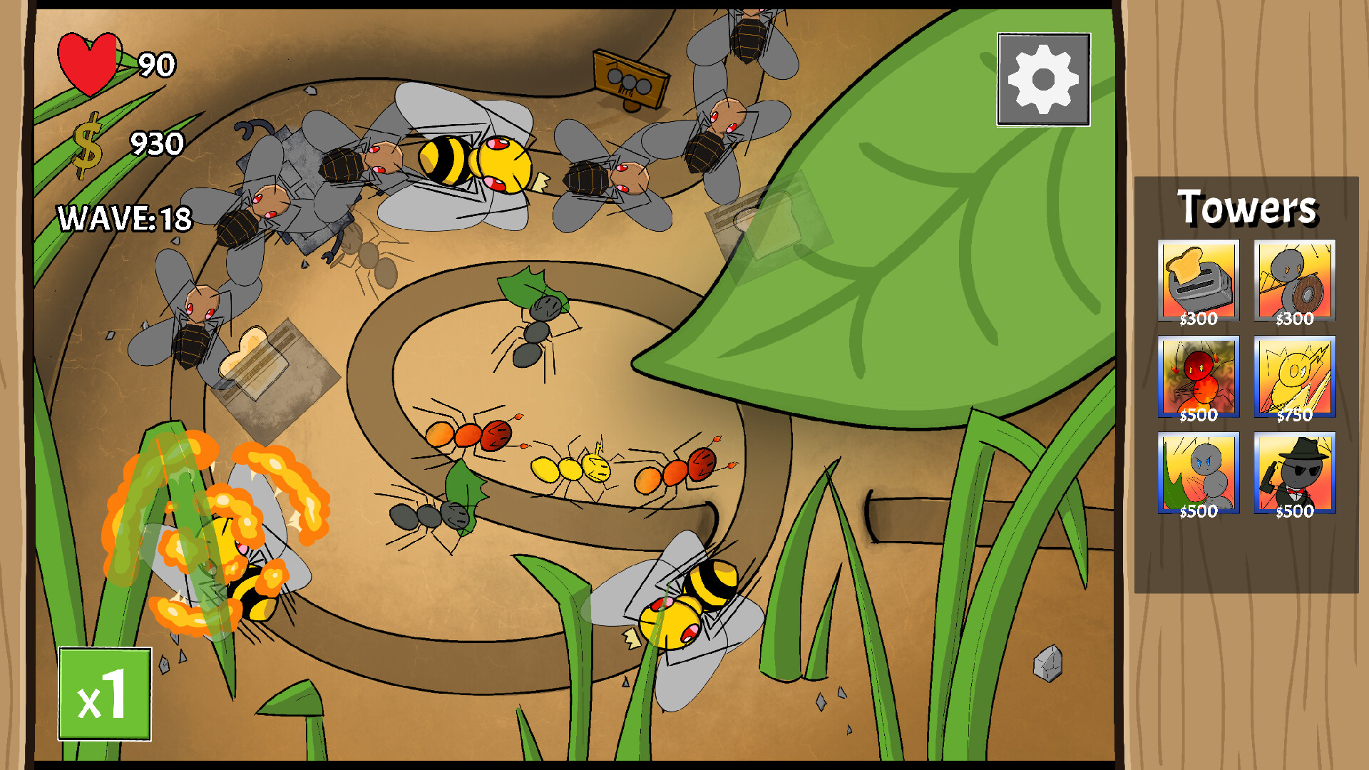 Hivefront TD screenshot 1