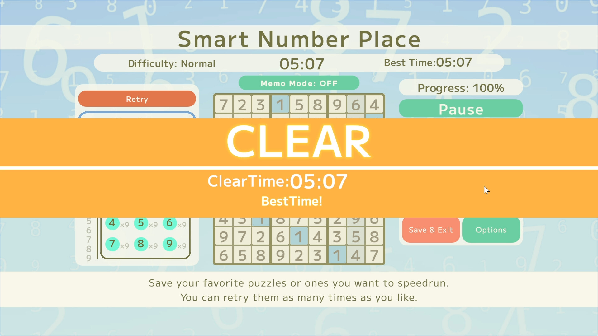 Smart Number Place screenshot 7