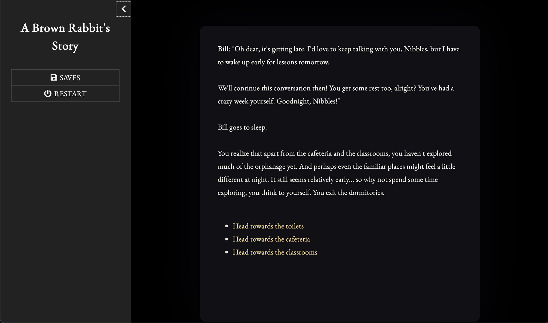 A Brown Rabbit's Story screenshot 1