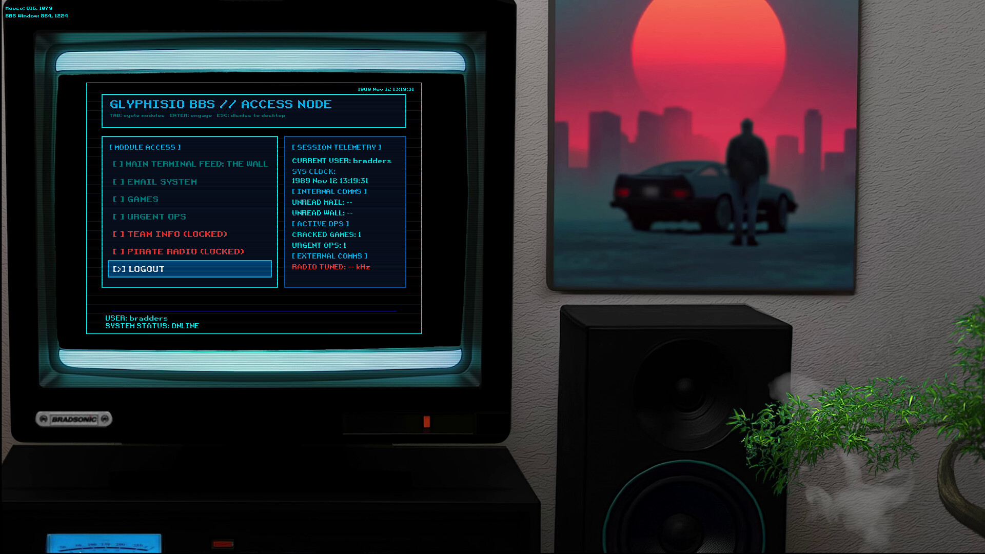 GLYPHIS_IO BBS: The Proxy Tapes 1989 screenshot 8
