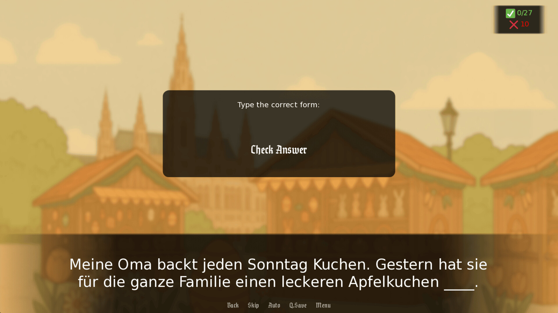 VerbMeister screenshot 2