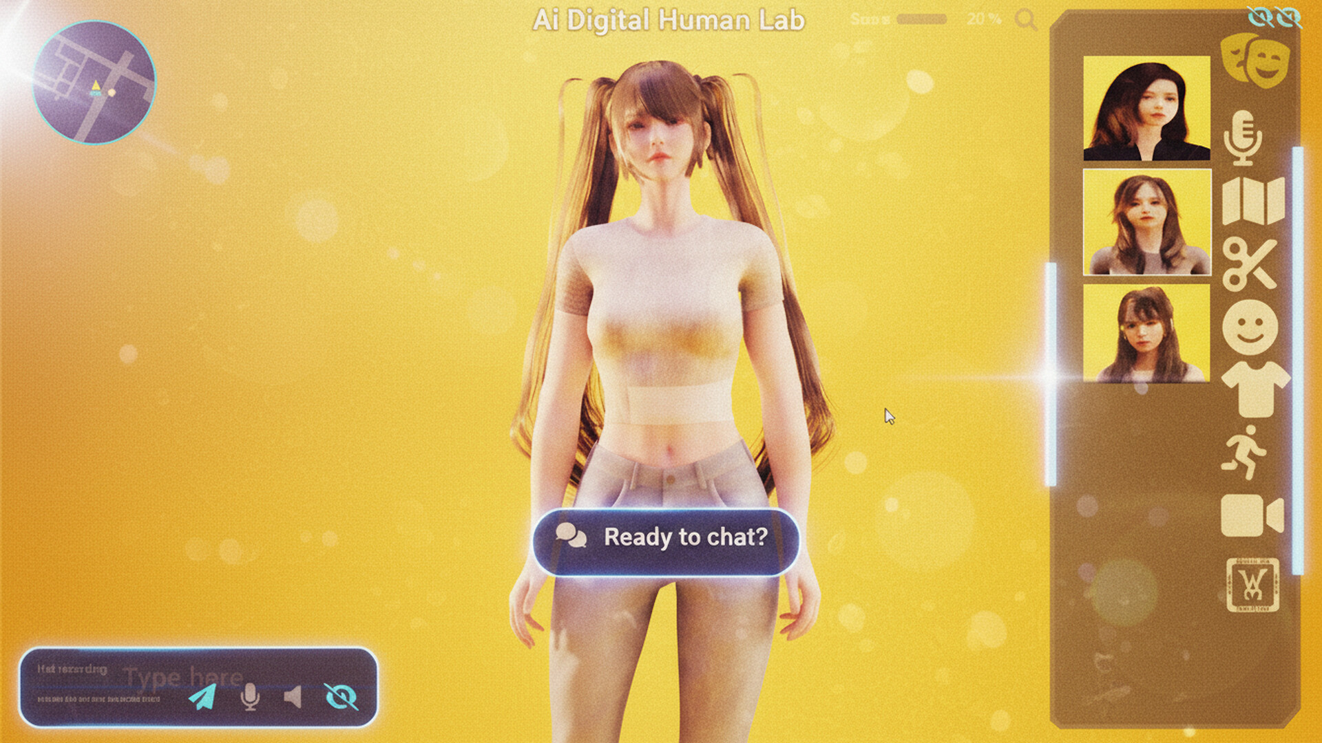 AI Digital Human Lab screenshot 2