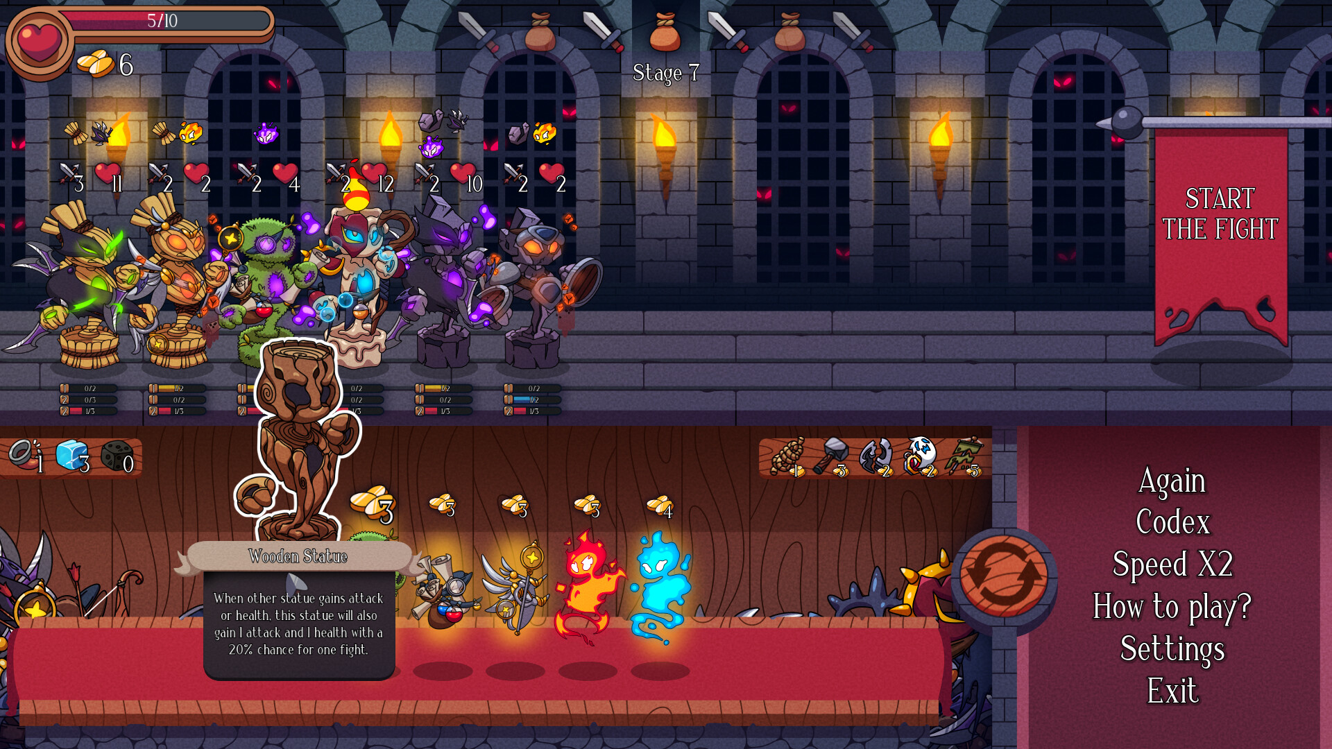 Auto Statue Battle screenshot 1