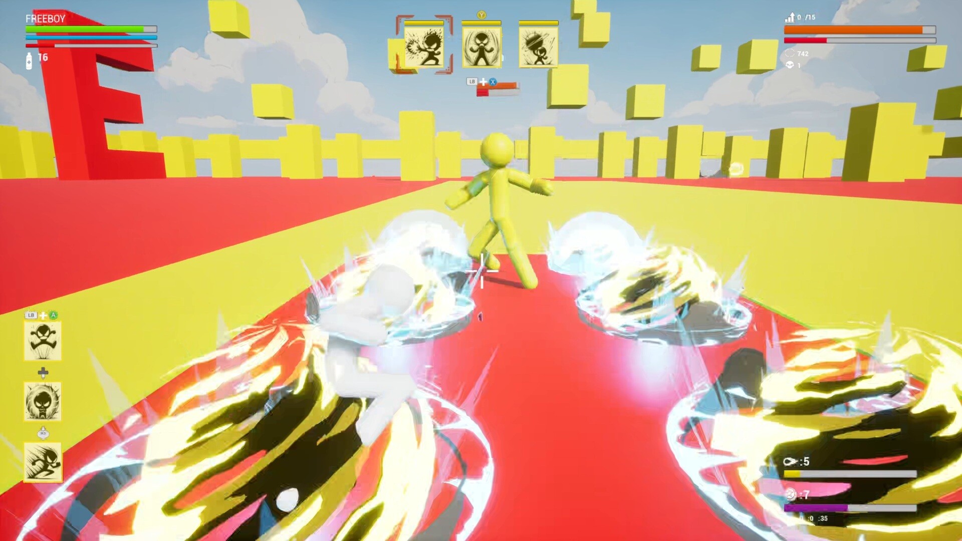 STICKMAN DX : MEGA FIGHTERS screenshot 2