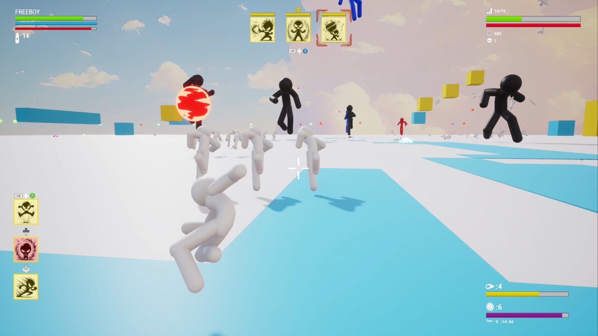 STICKMAN DX : MEGA FIGHTERS screenshot 5