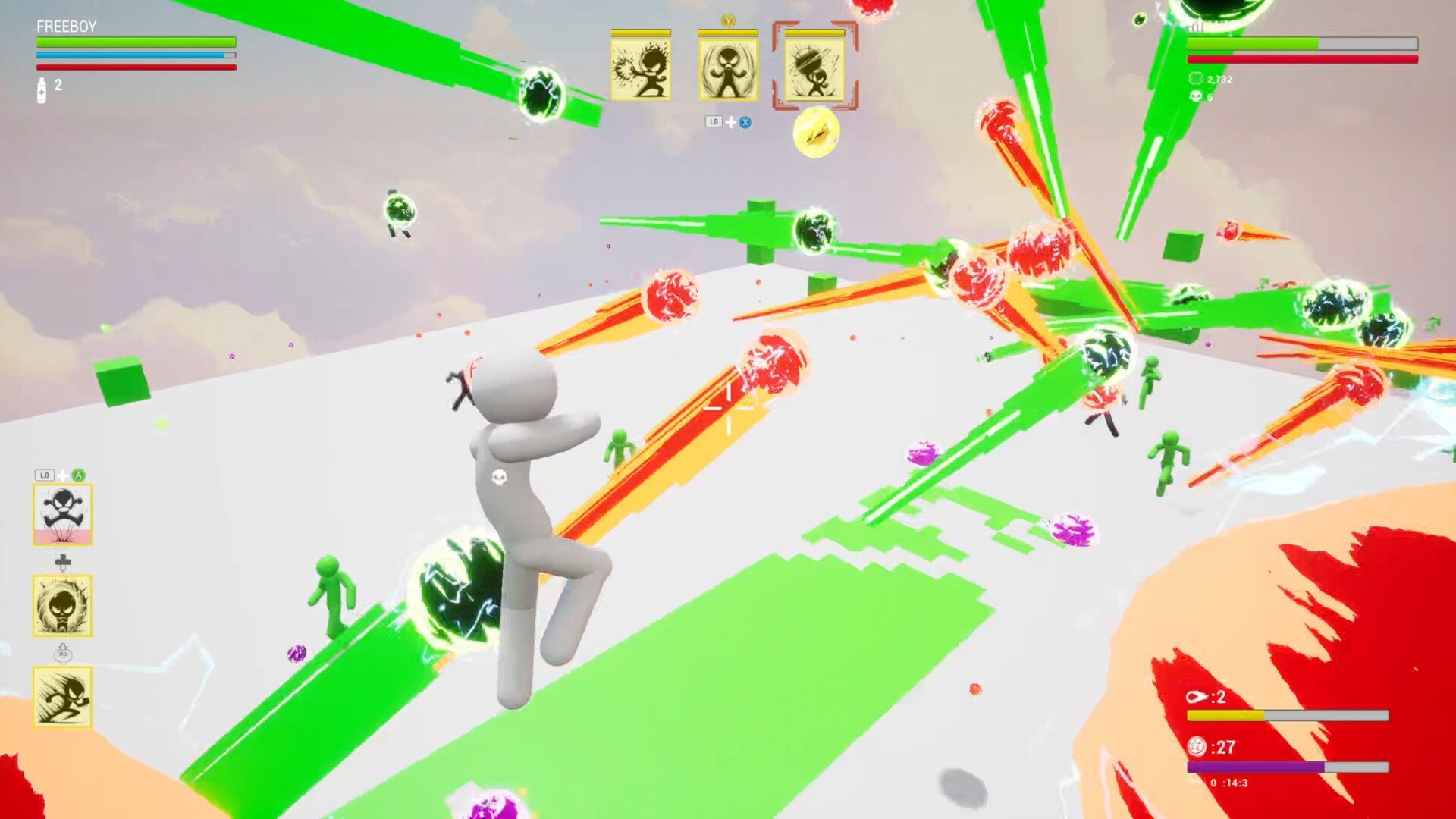 STICKMAN DX : MEGA FIGHTERS screenshot 1