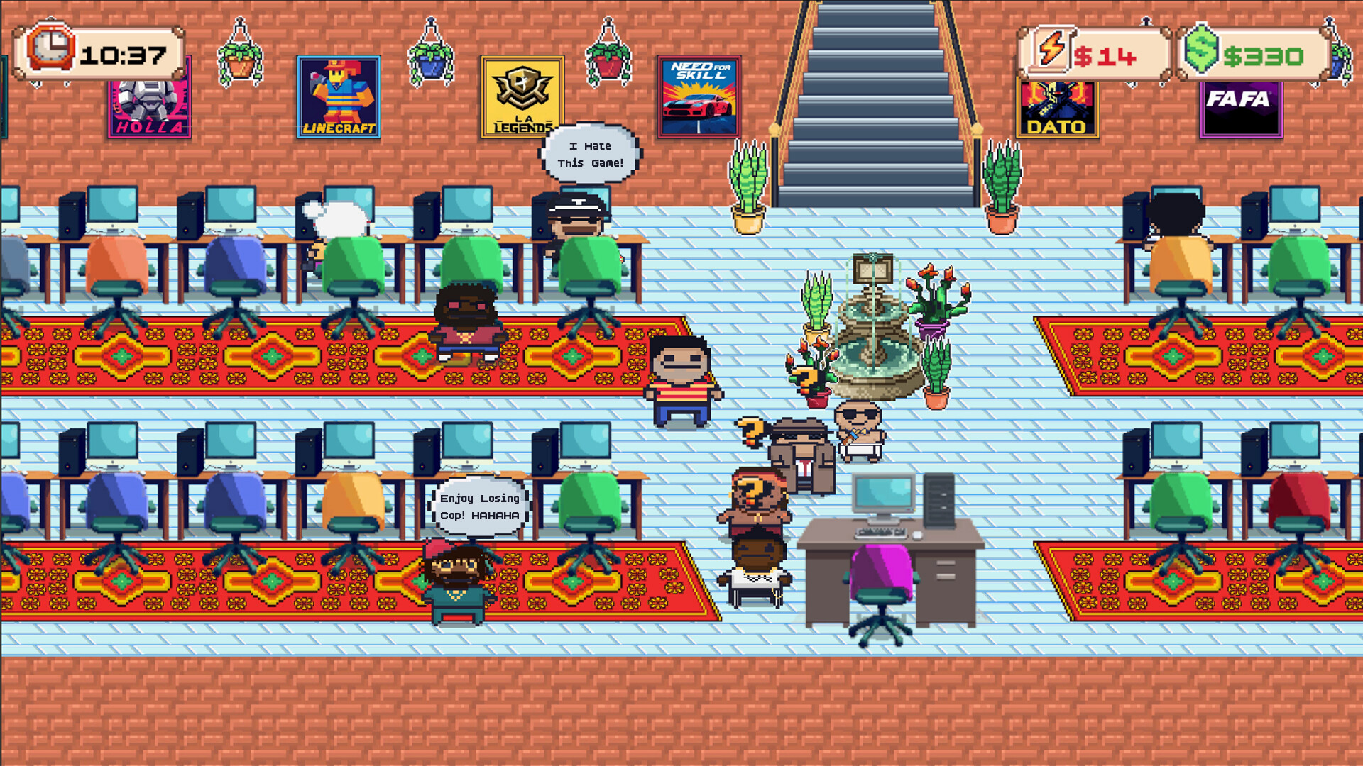 Shahin's Game Cafe : Funny Tycoon screenshot 6