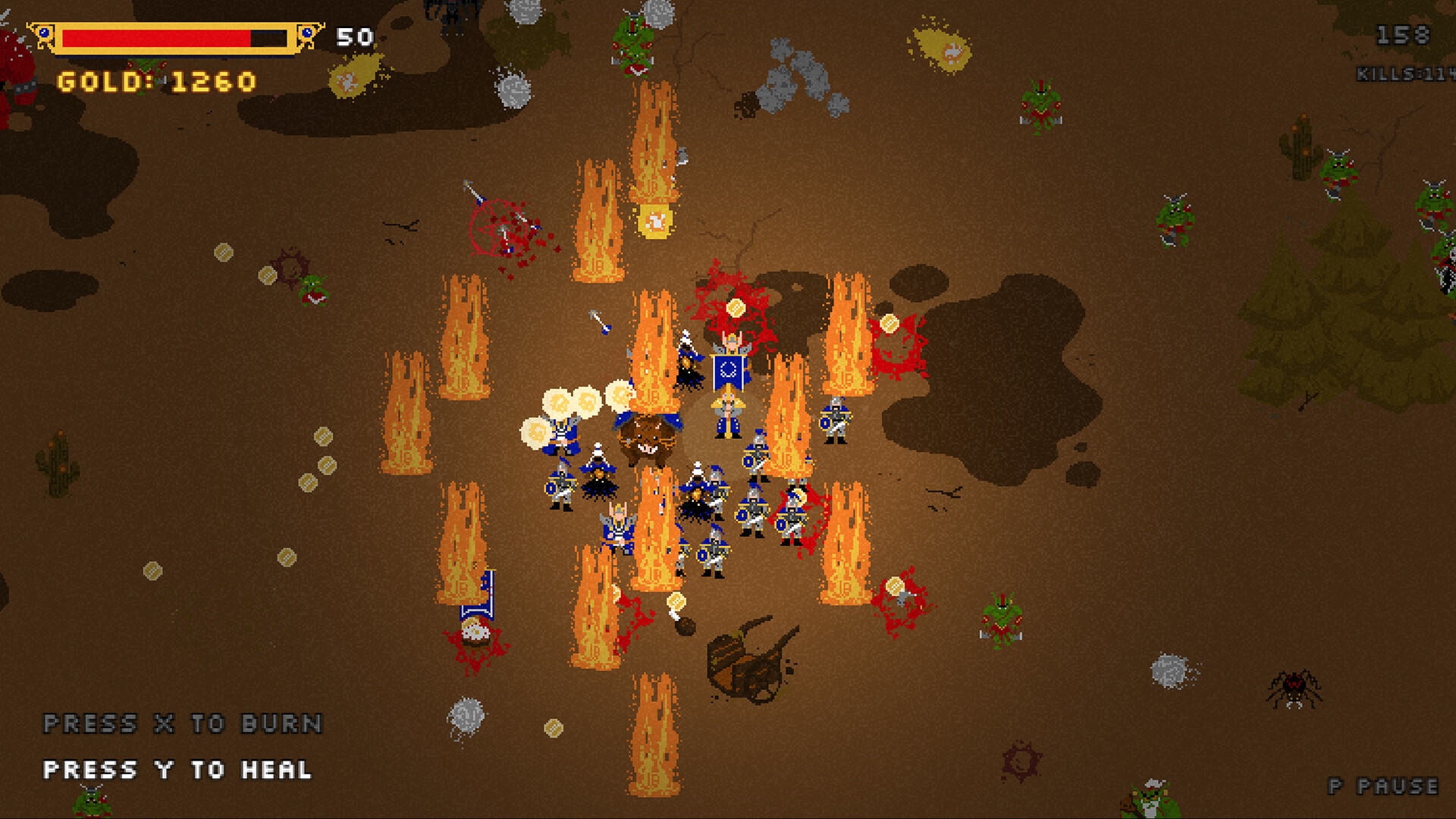 PESKY ORCS! screenshot 1