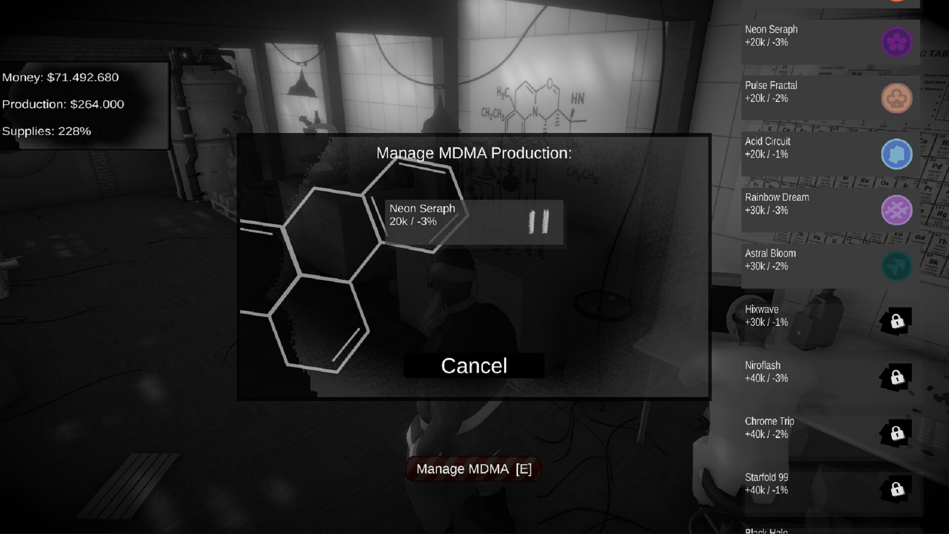 White Snow & Blue Ice - Winter Drug Business screenshot 2
