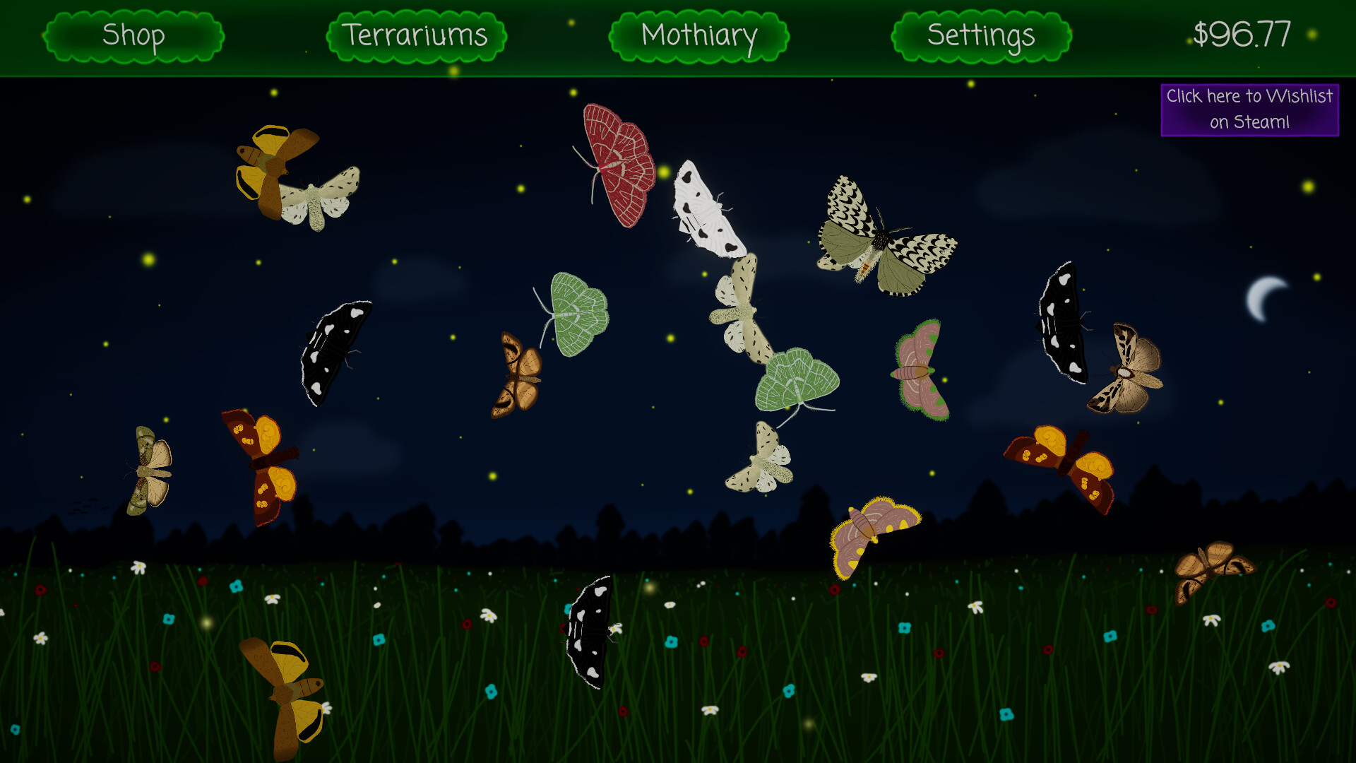 Mothiary screenshot 1