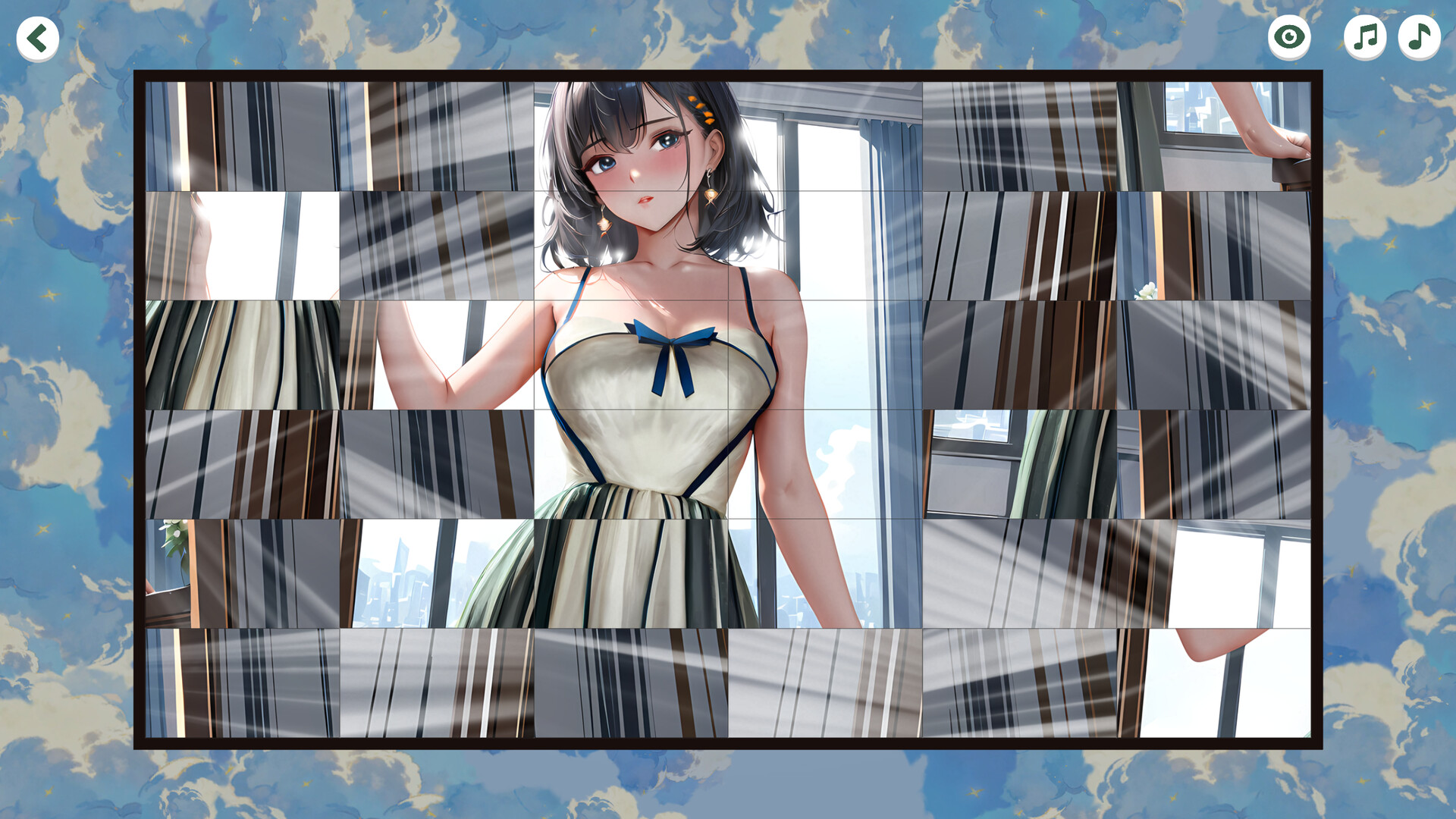 Sexy Girls Posing Puzzle screenshot 11