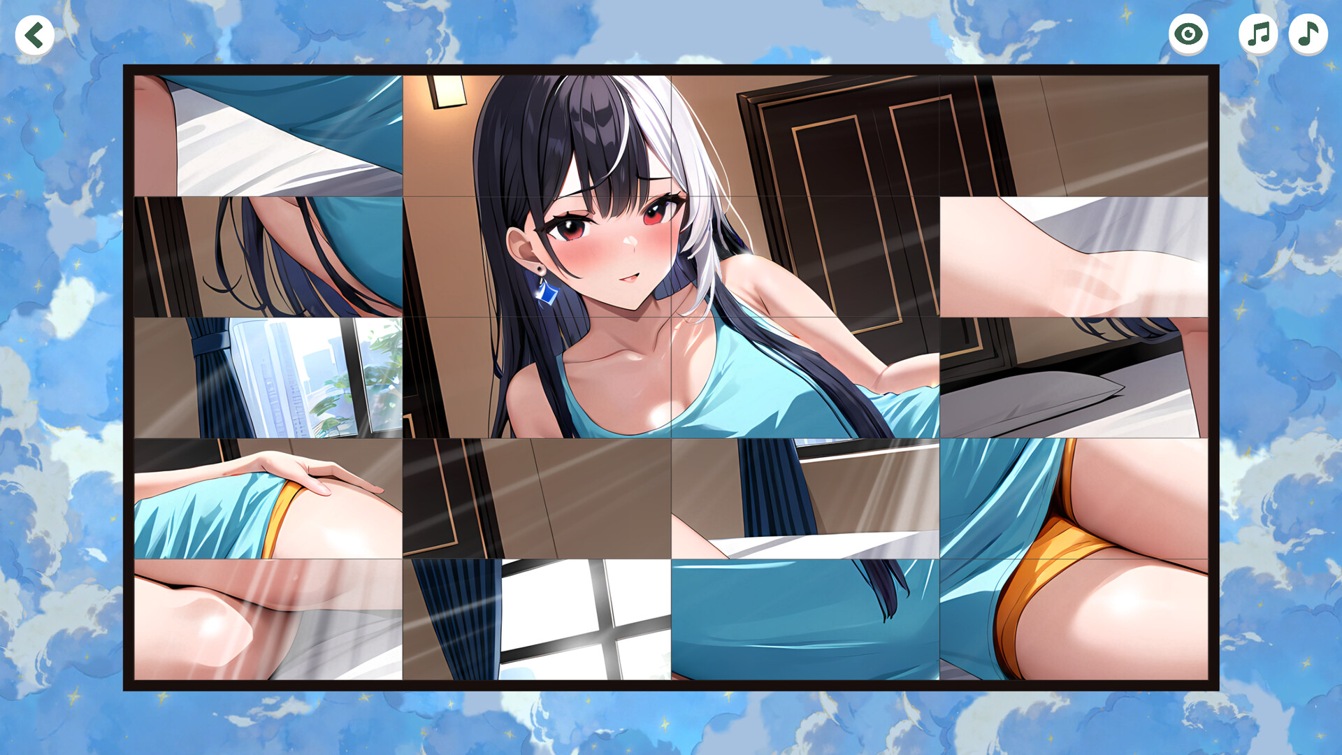 Sexy Girls Posing Puzzle screenshot 13