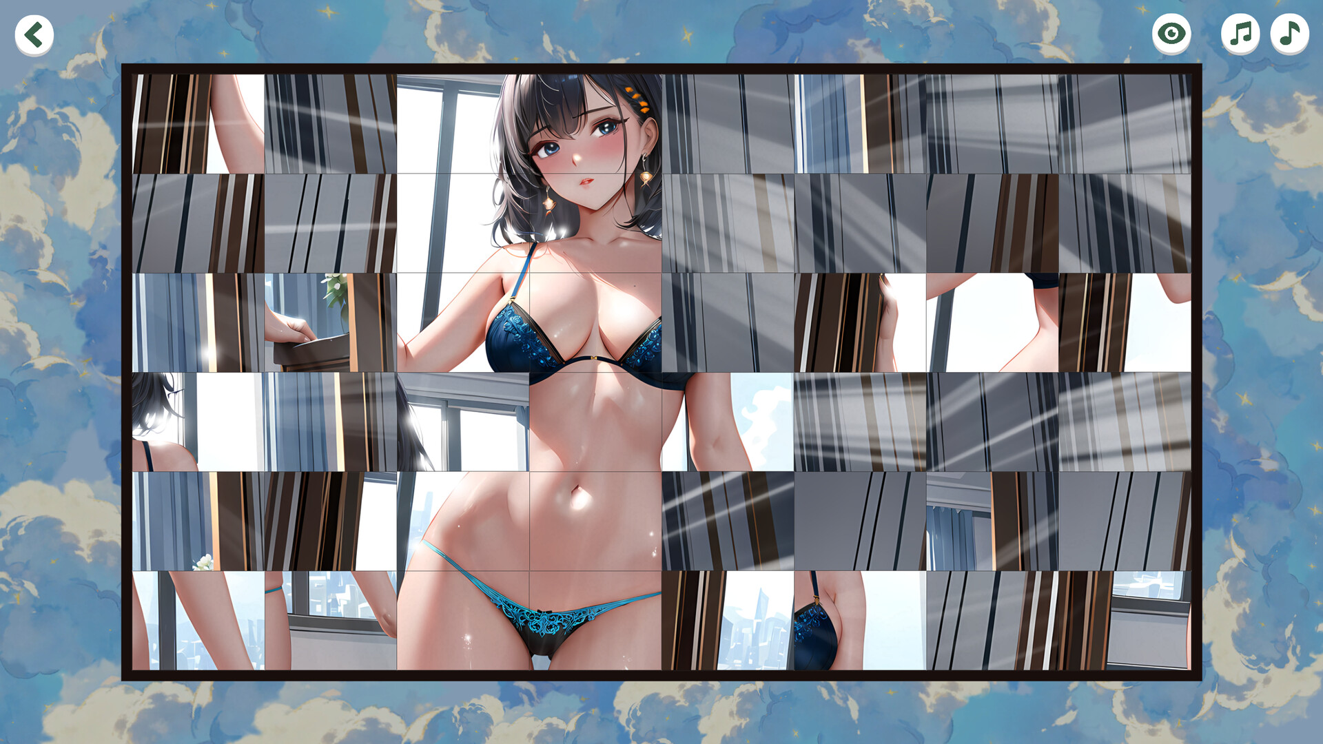 Sexy Girls Posing Puzzle screenshot 6