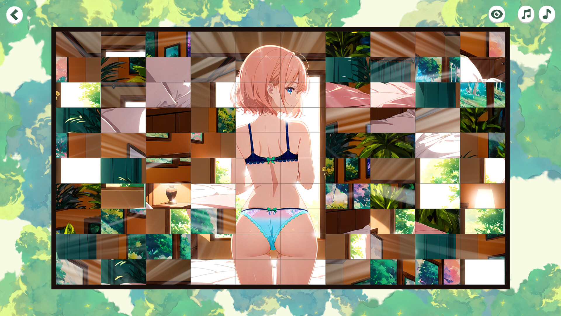 Sexy Girls Posing Puzzle screenshot 5