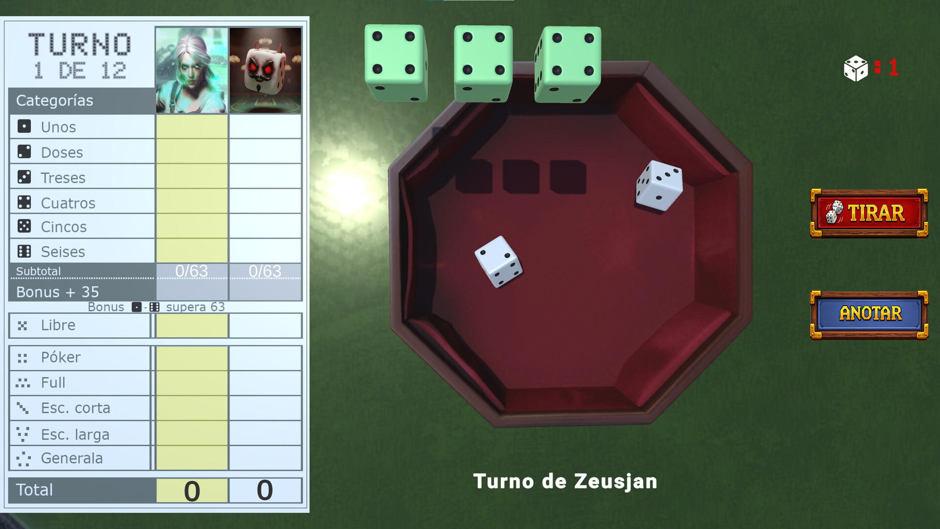 Generala screenshot 2