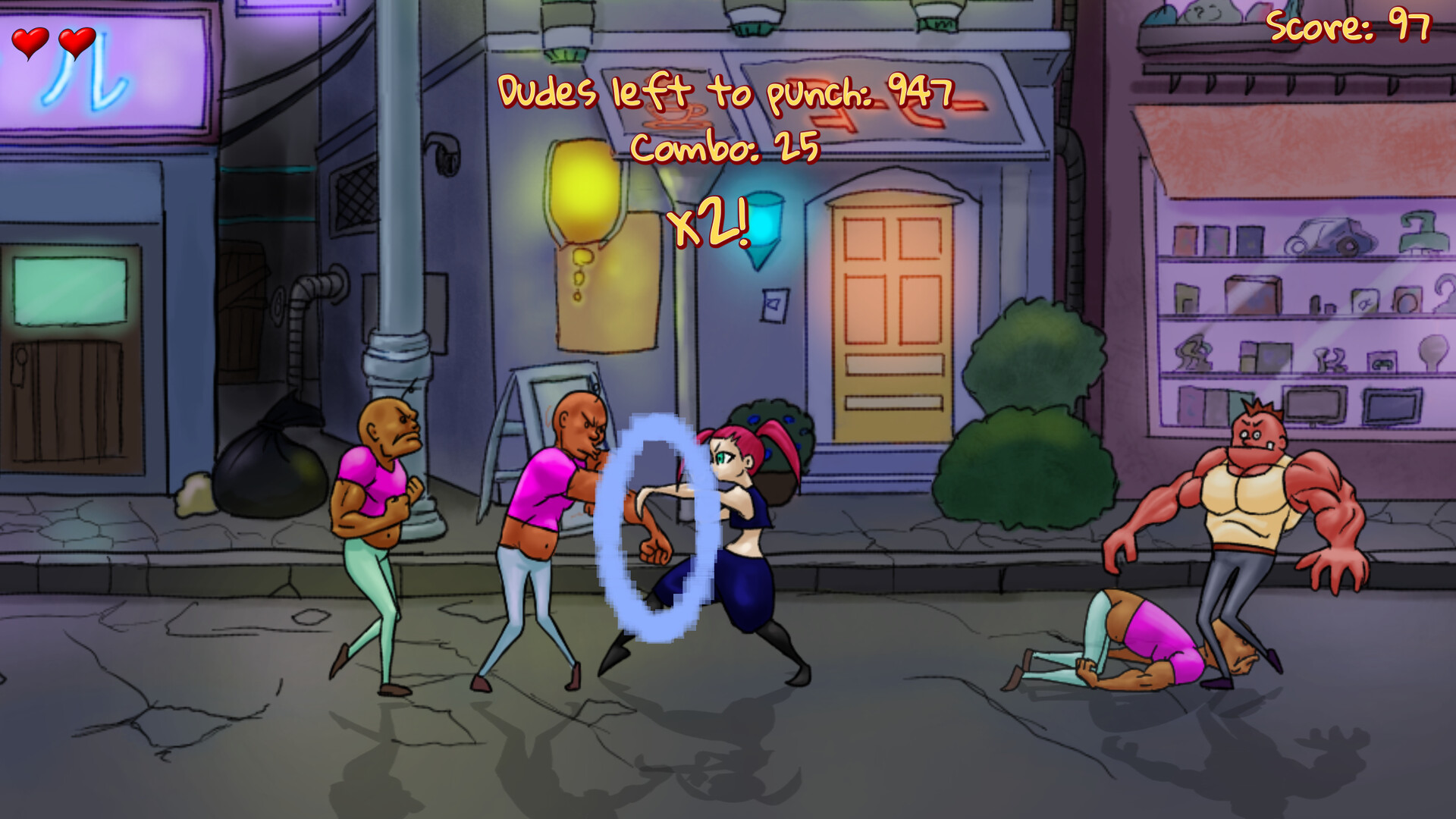 Punch 1000 Dudes screenshot 2