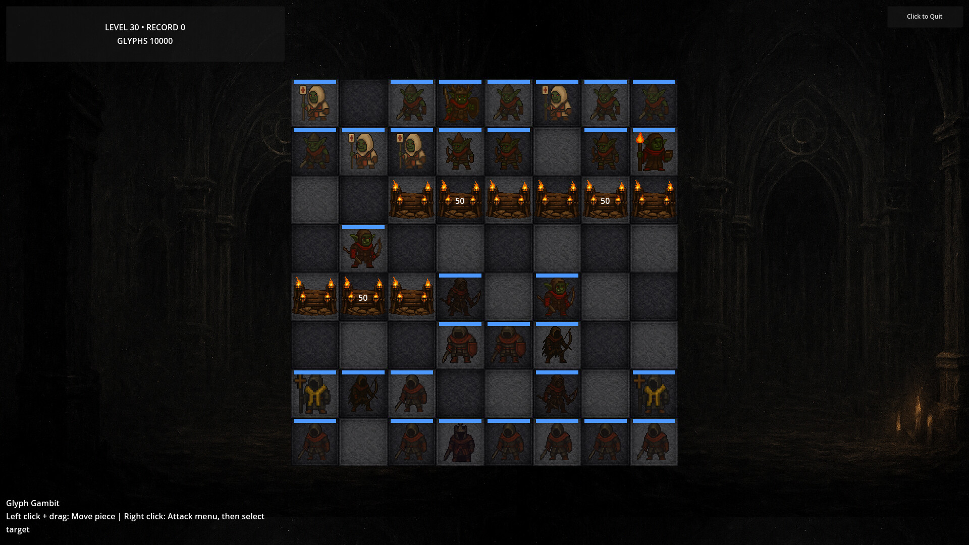 Glyph Gambit screenshot 1