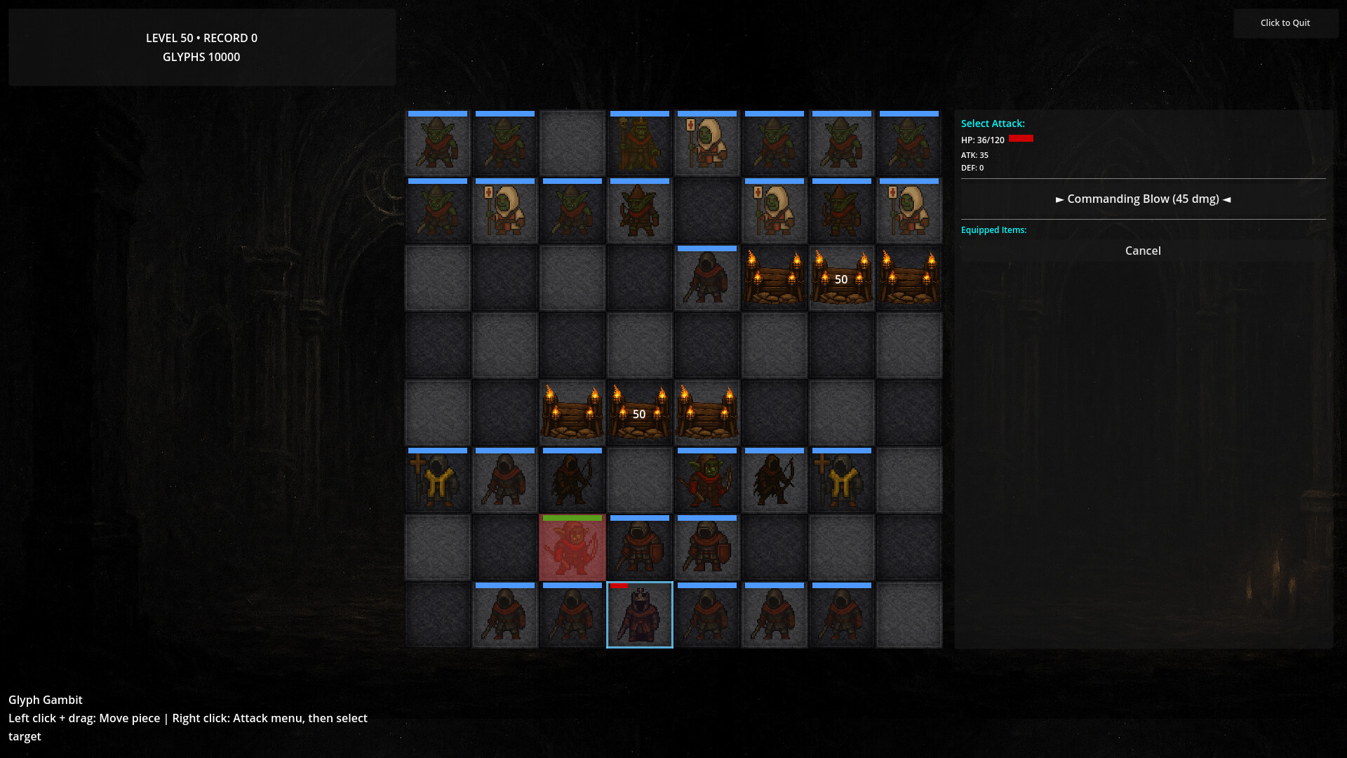 Glyph Gambit screenshot 2