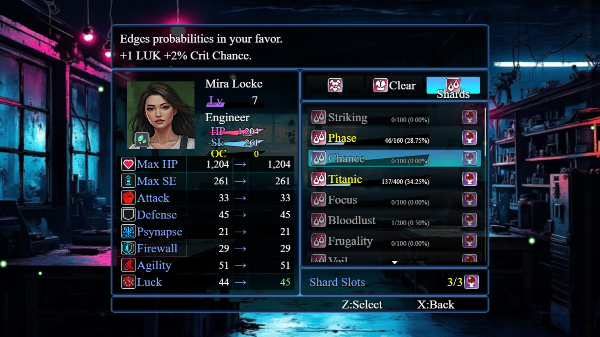 Vel Seraph: Seed One screenshot 2