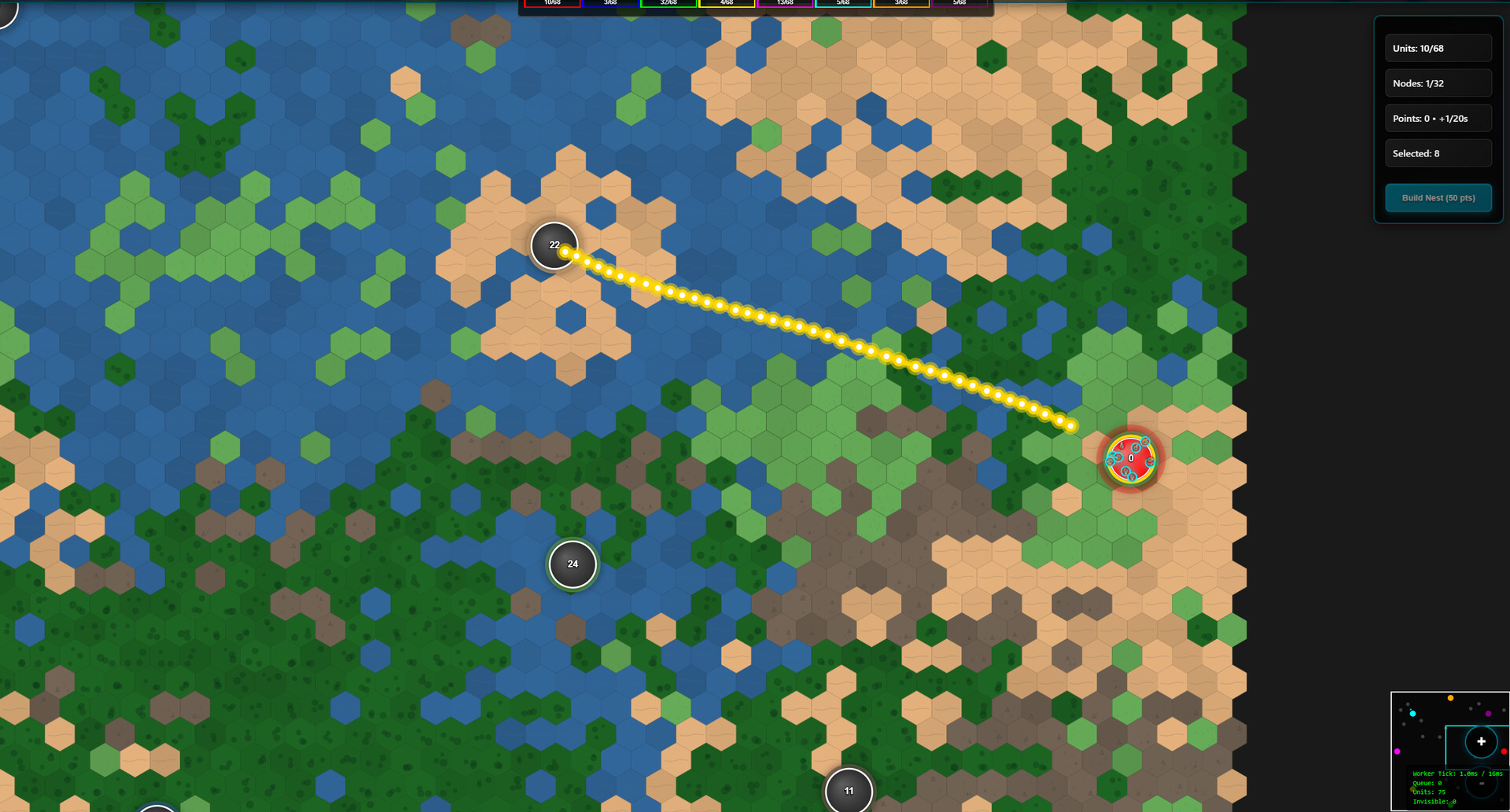 Flocking Wars screenshot 1