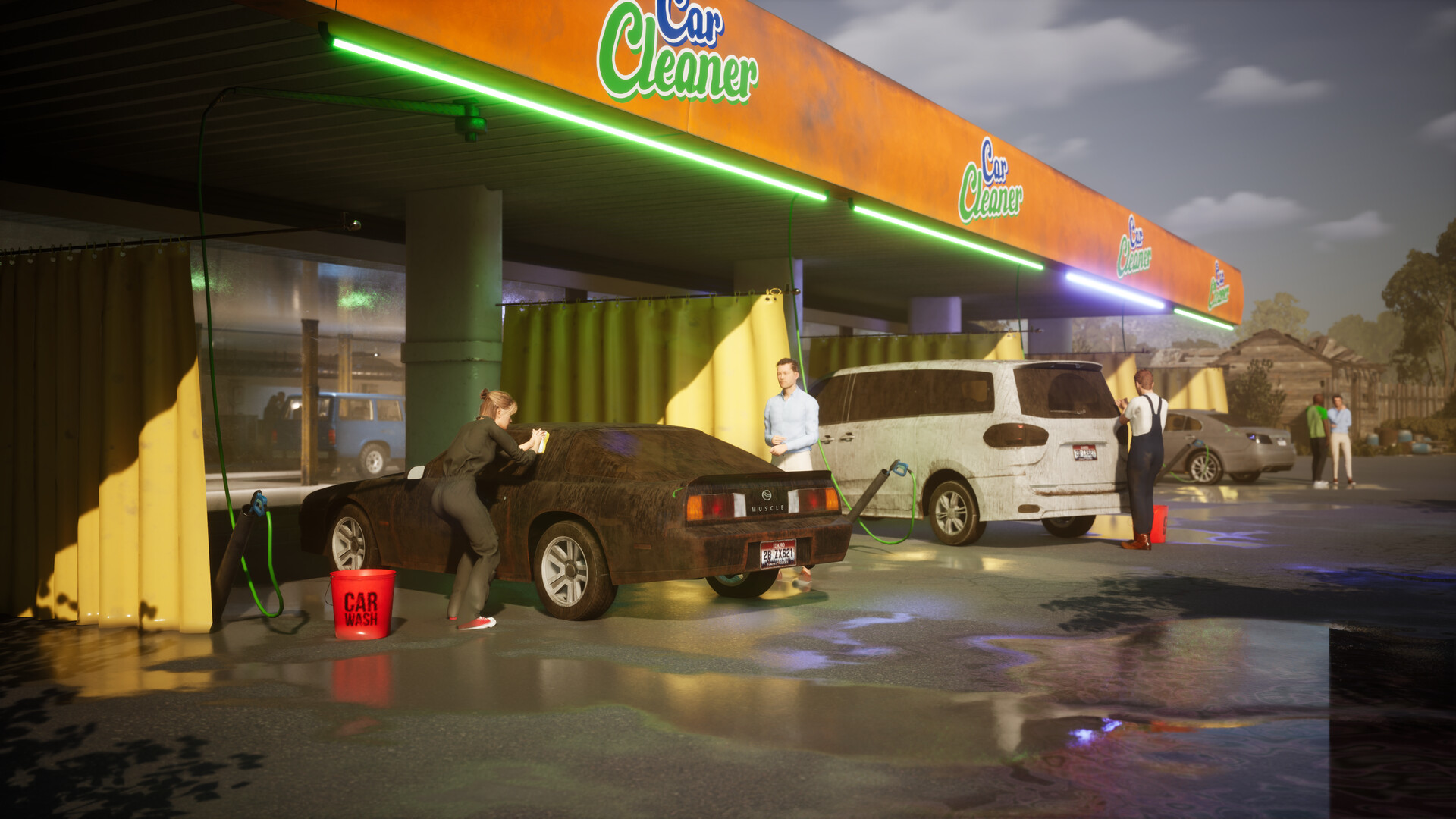 Car Wash Together: Prologue - Early Days screenshot 4