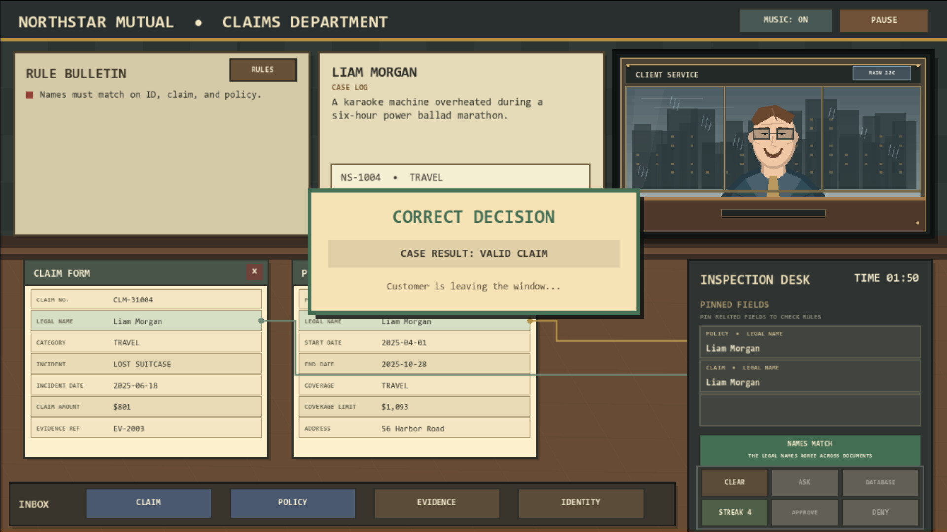 Insurance Worker Game screenshot 3