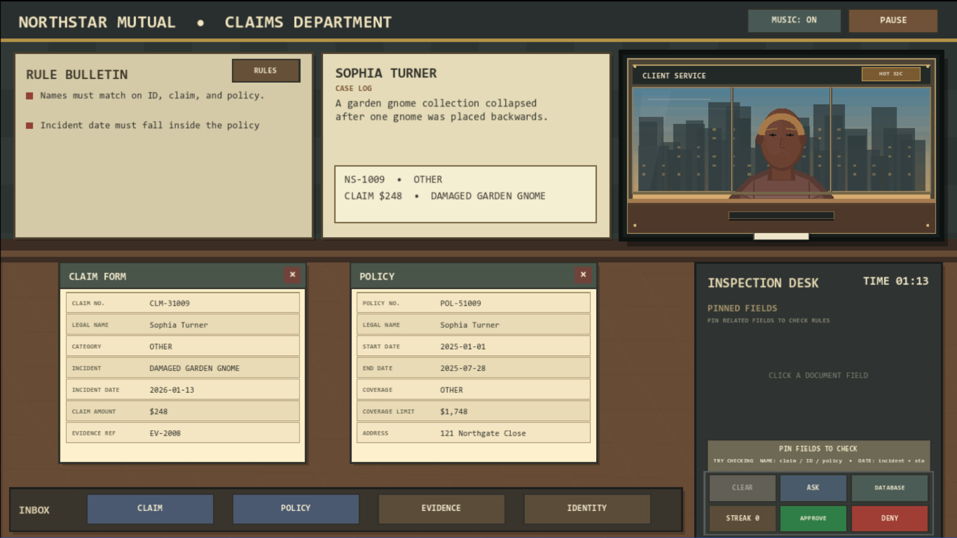 Insurance Worker Game screenshot 5