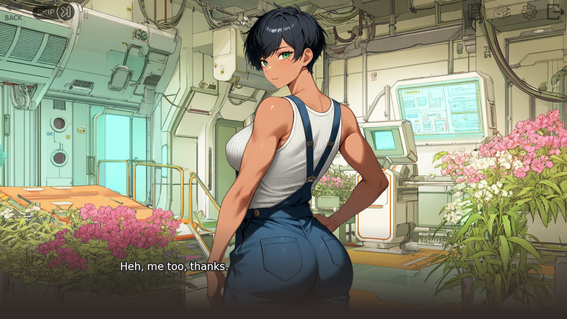 Tomboy Stranded in Space screenshot 1