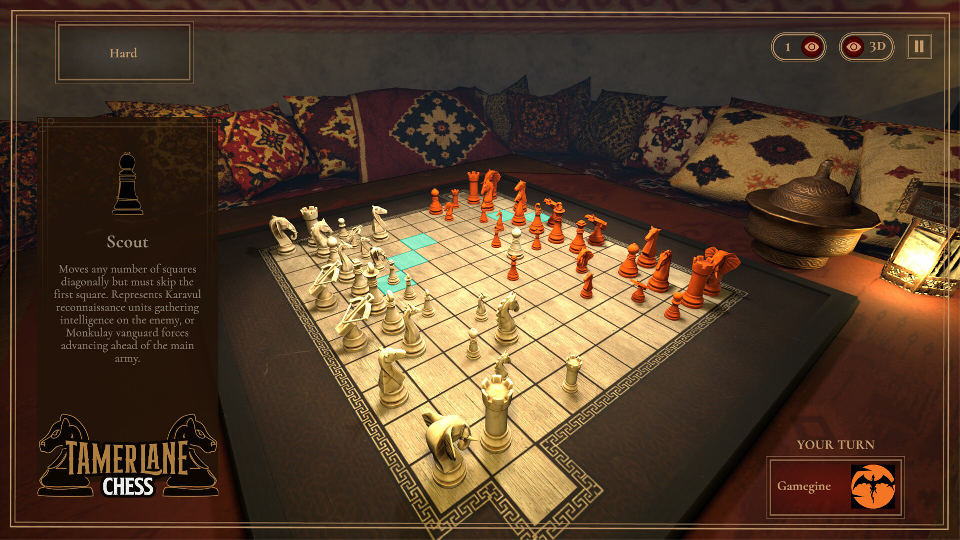 Tamerlane Chess screenshot 1