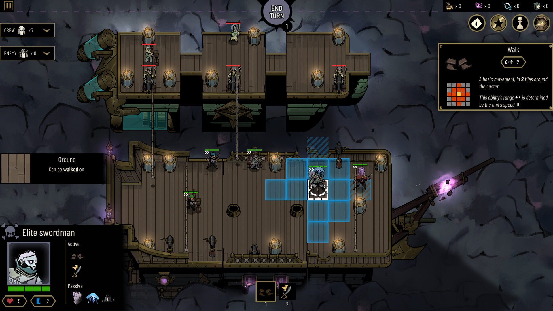 Pirates Tactical screenshot 1