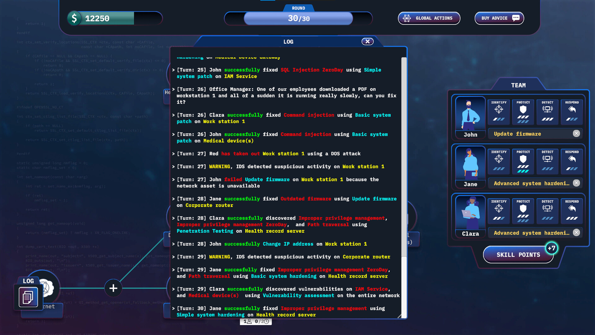 RxB - Cyber security management game screenshot 13