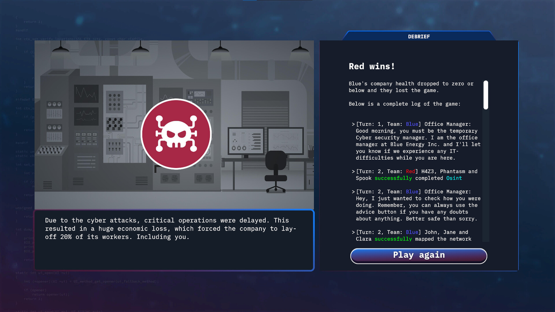 RxB - Cyber security management game screenshot 6