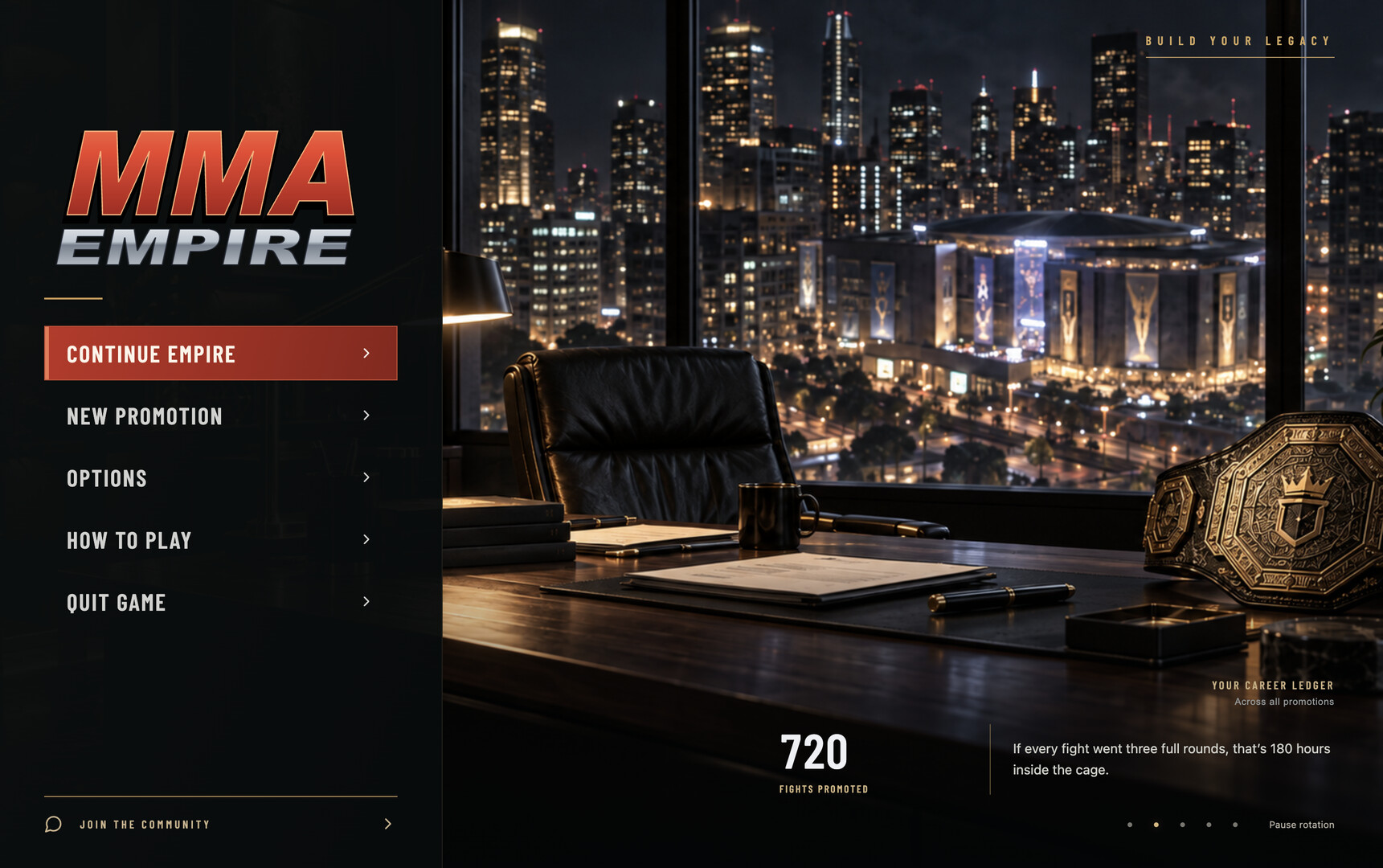 MMA Empire screenshot 2