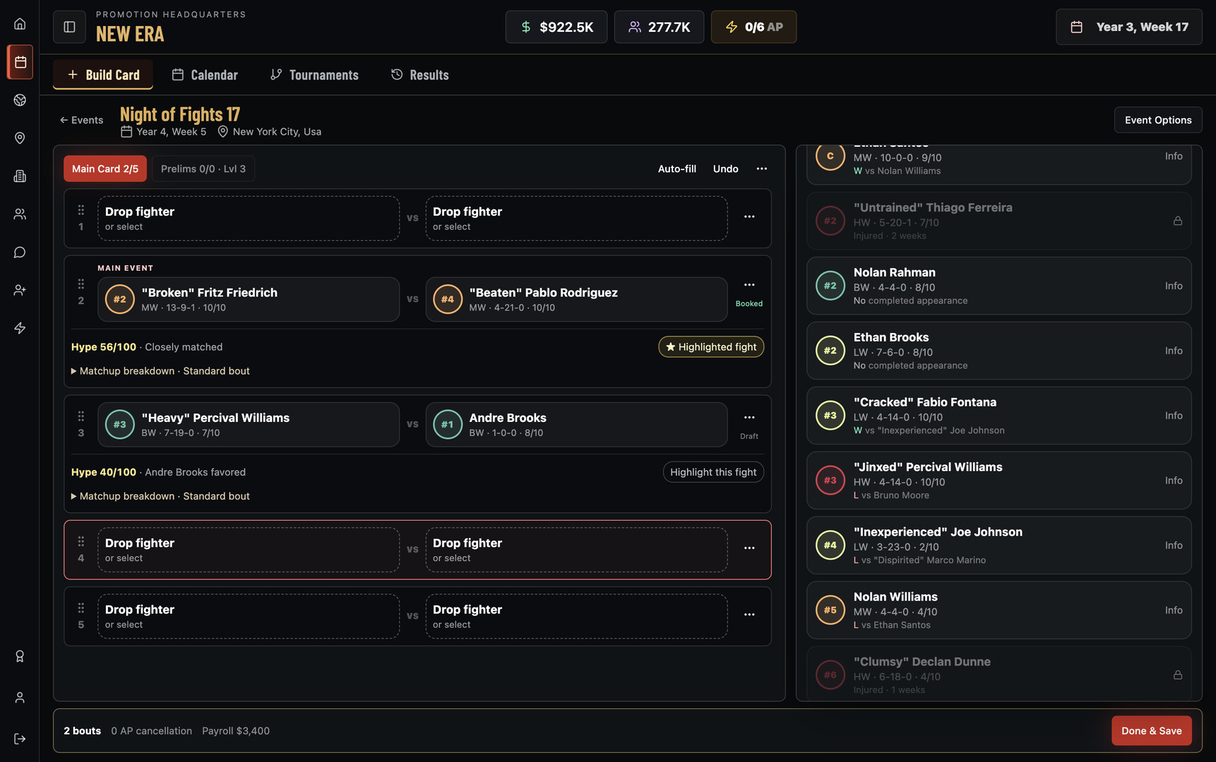 MMA Empire screenshot 4