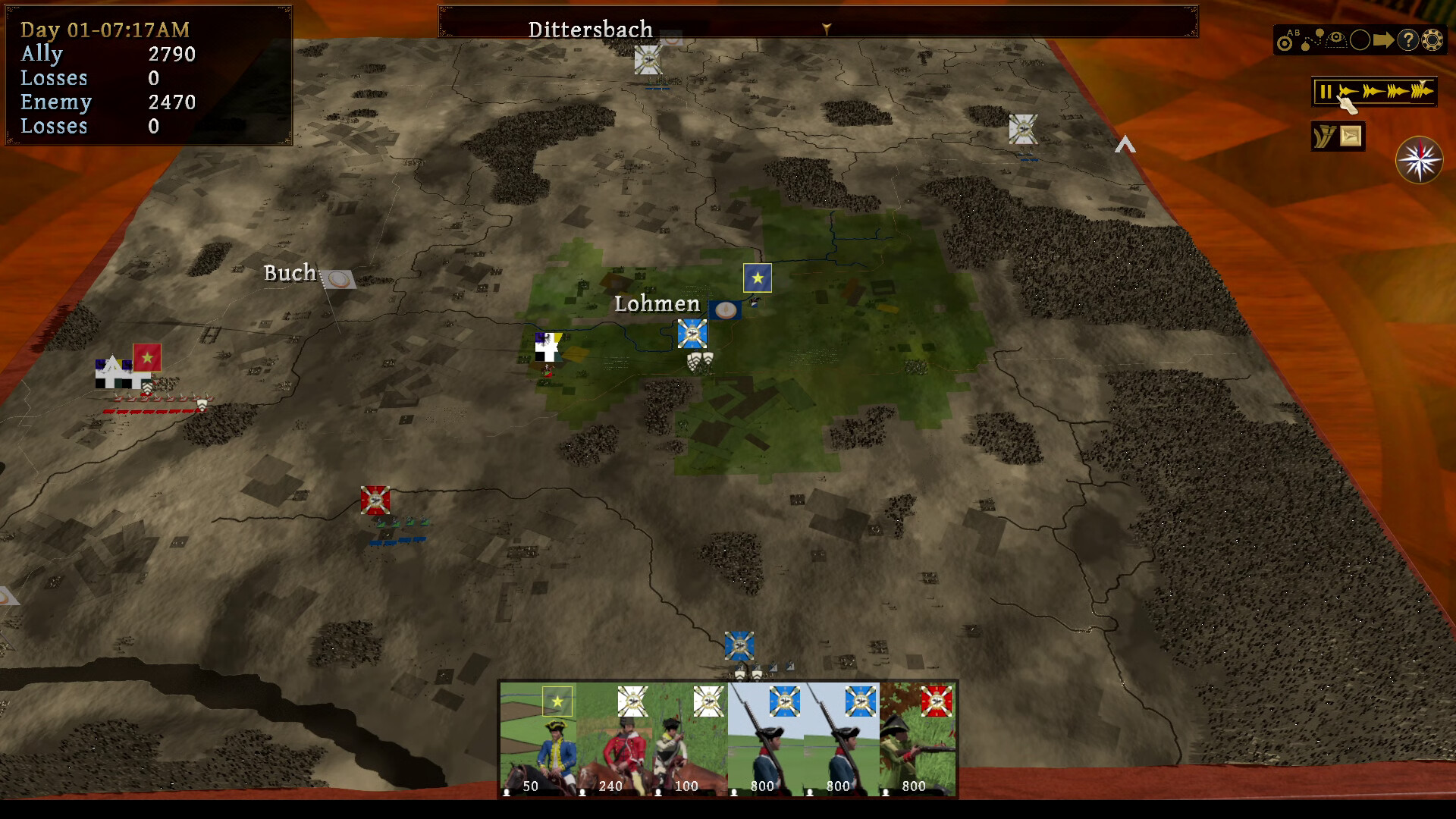 Kriegsspiel ~ 7 Years' War screenshot 6