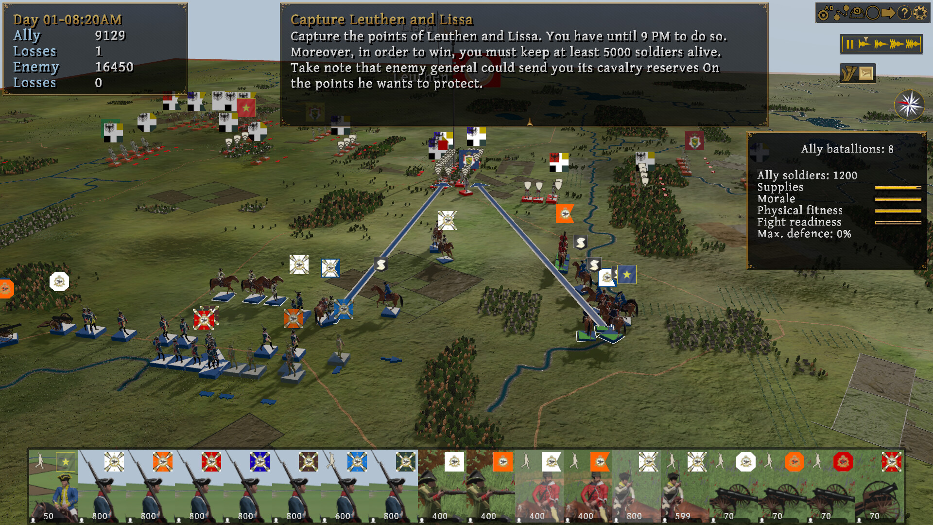 Kriegsspiel ~ 7 Years' War screenshot 1