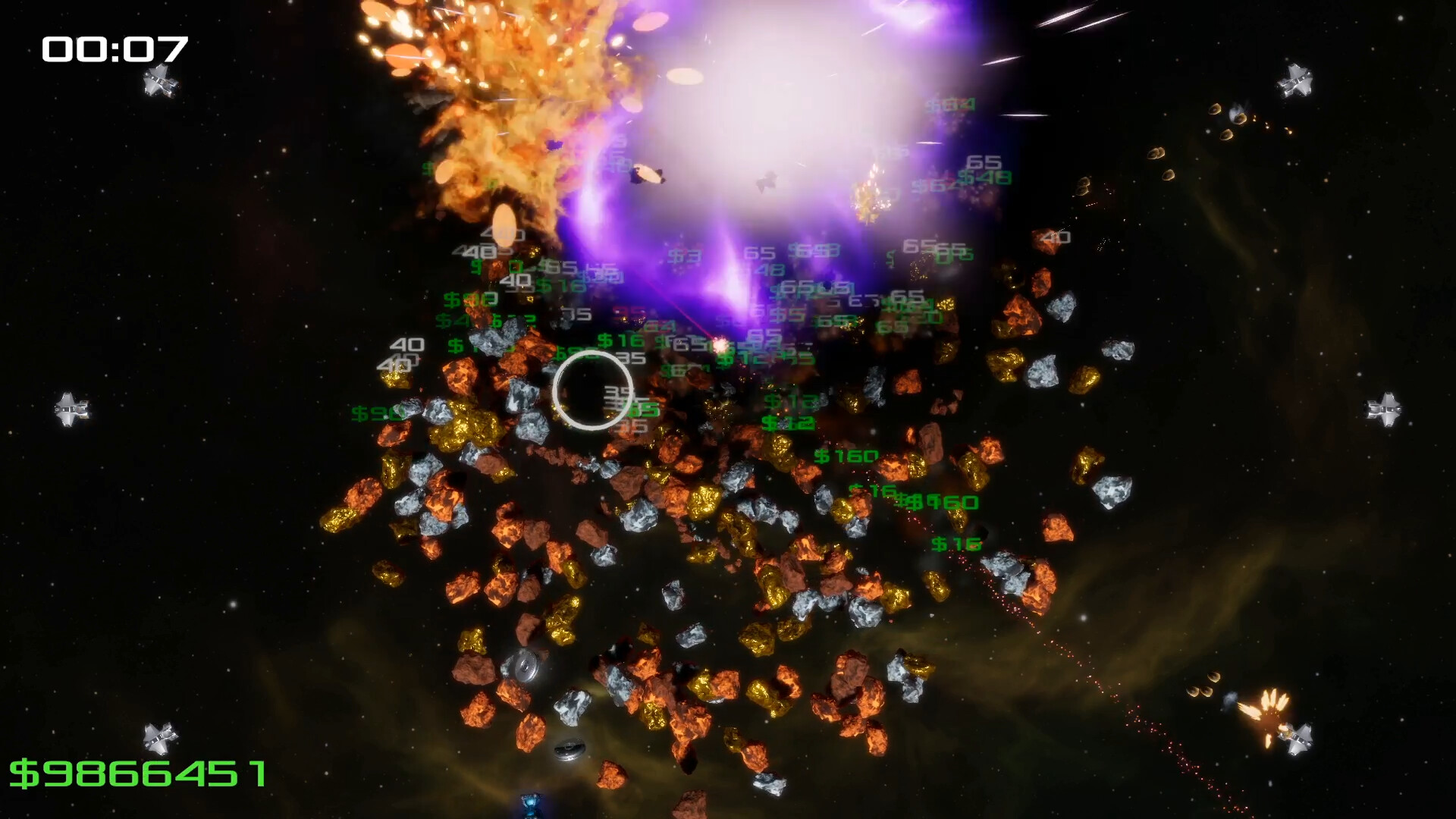 Asteroid Non Clicker screenshot 1