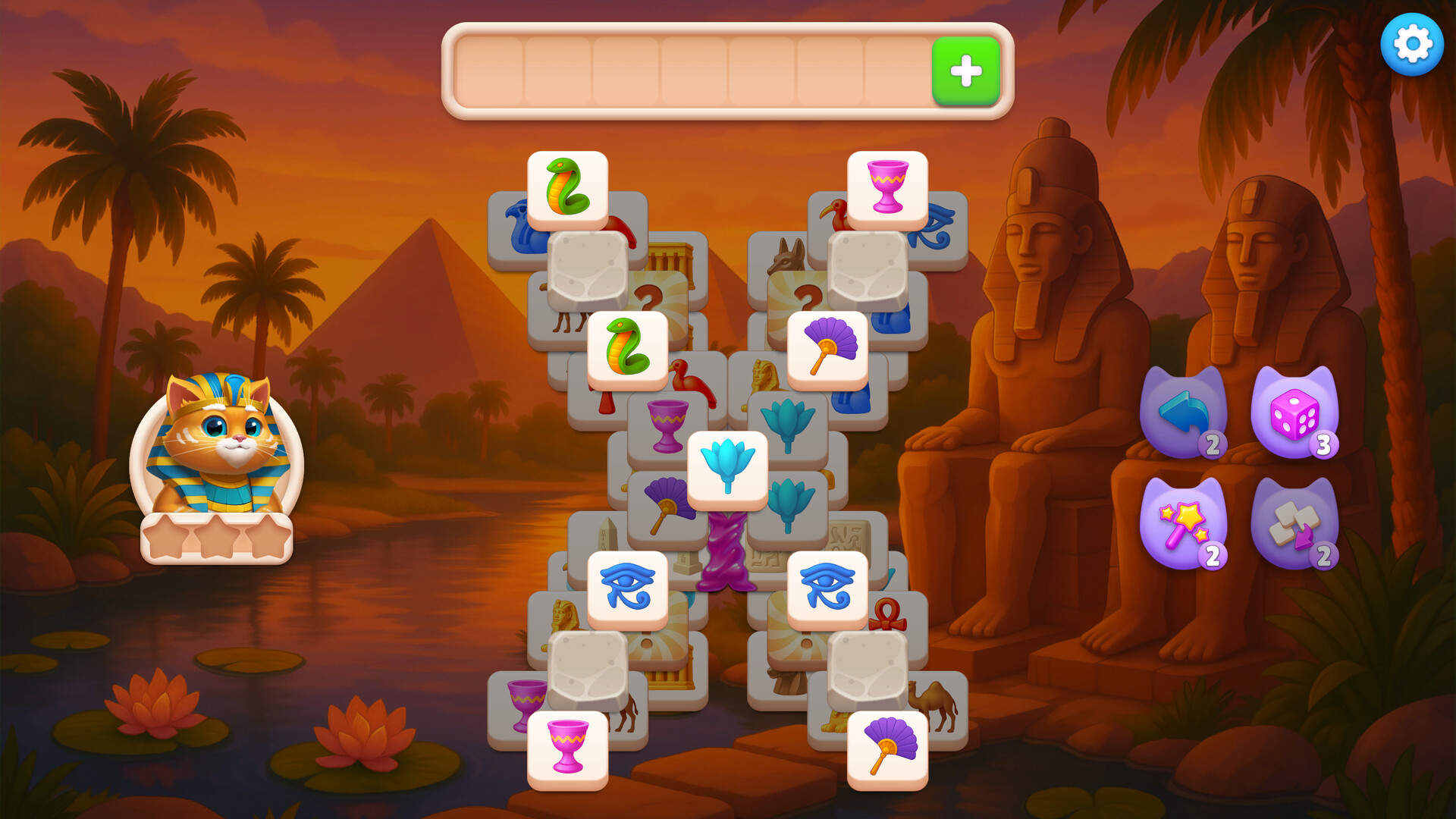 Catjong 4: Secrets of the Purramids screenshot 1