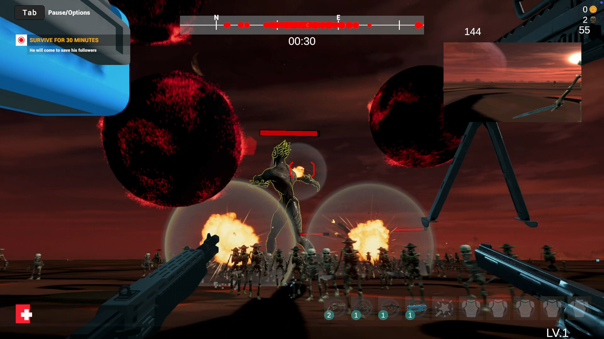 Unlimited Ammo Survivor screenshot 1