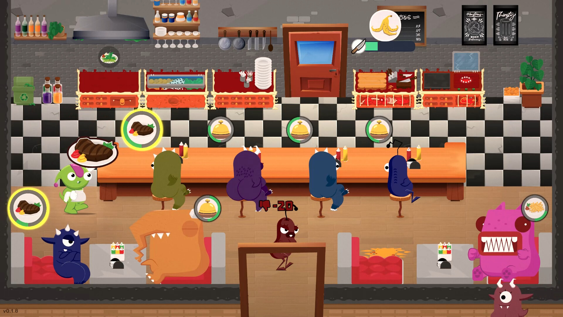 Monster Meals: Big Bite Diner screenshot 1