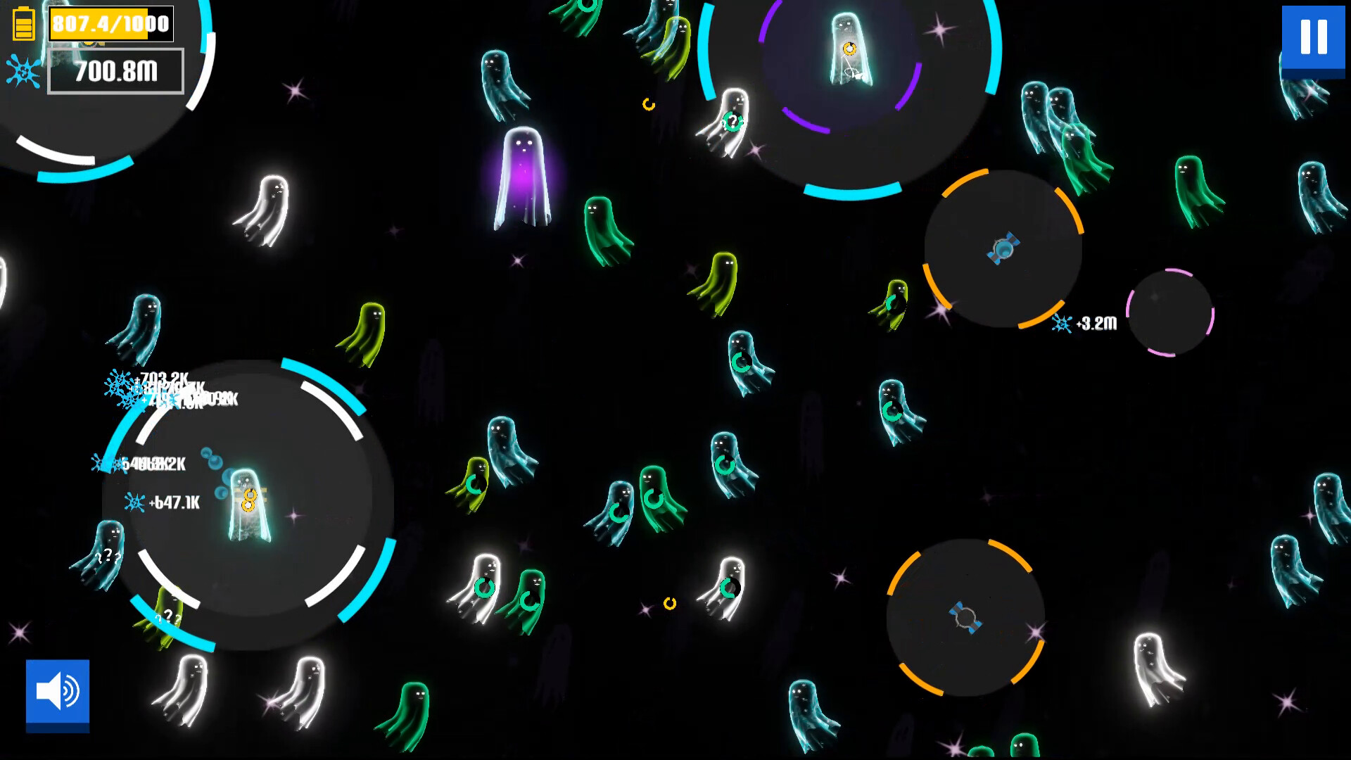A game about sucking (up ghosts with a Vacuum) screenshot 2