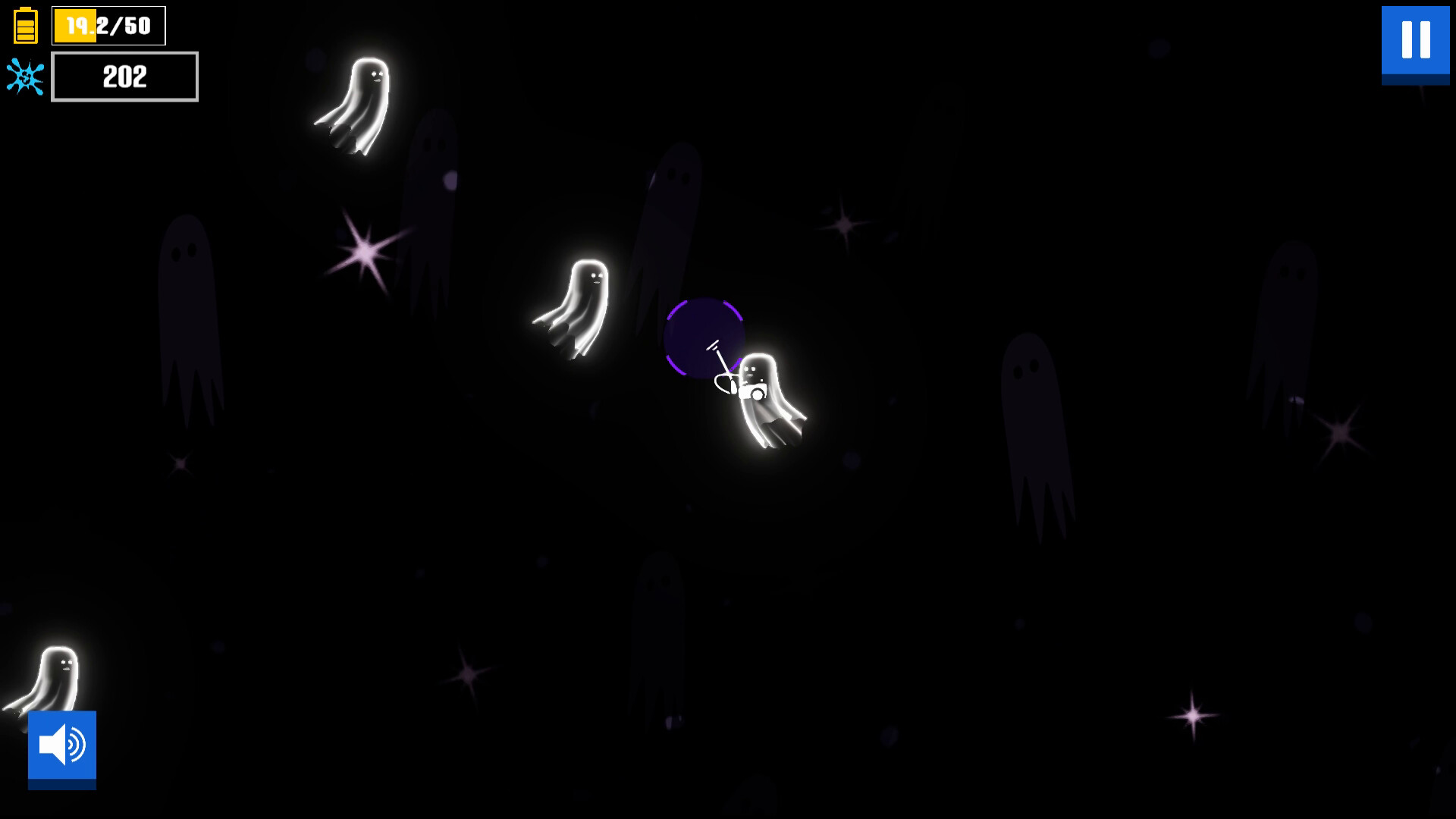 A game about sucking (up ghosts with a Vacuum) screenshot 1