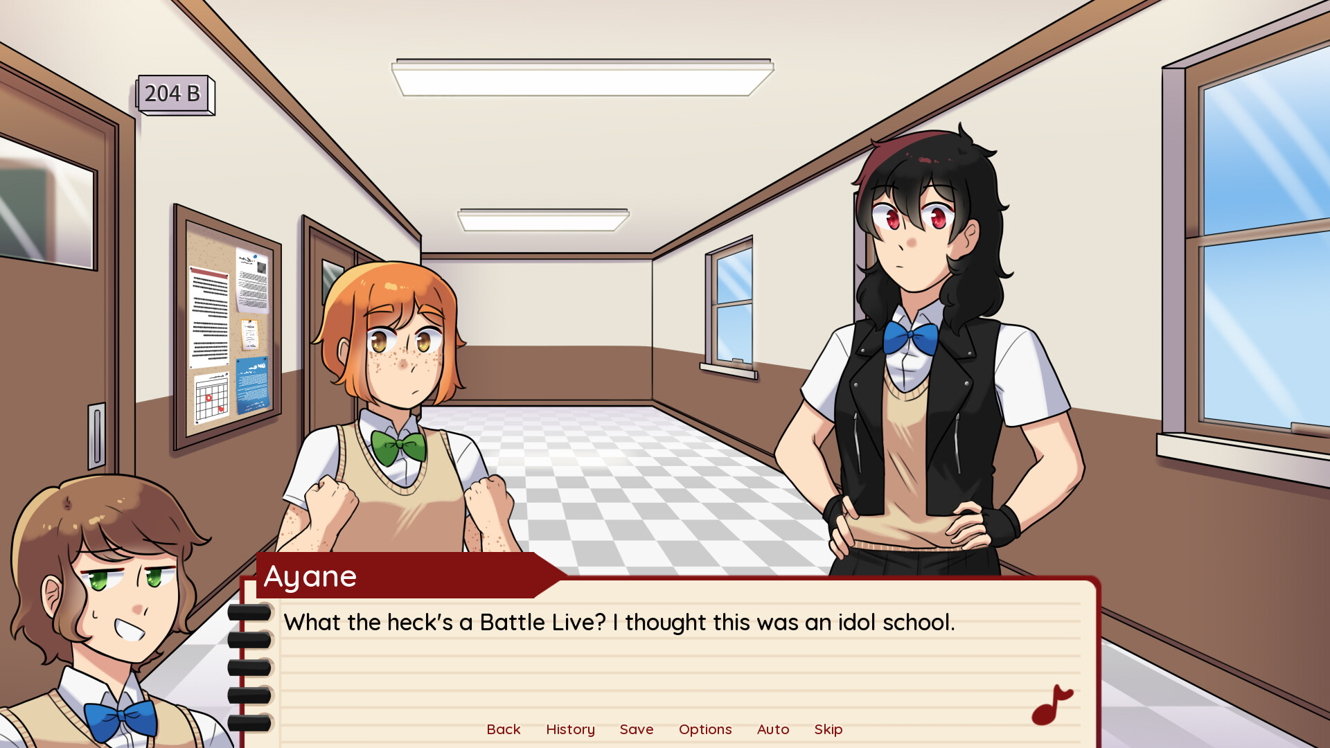 Battle Live! The Idol School Collection screenshot 1