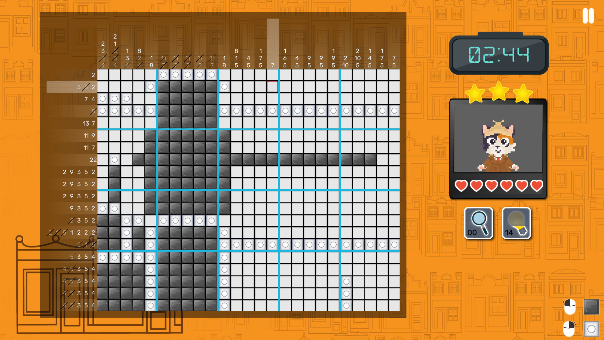 SherloCAT Nonogram Bahia screenshot 2